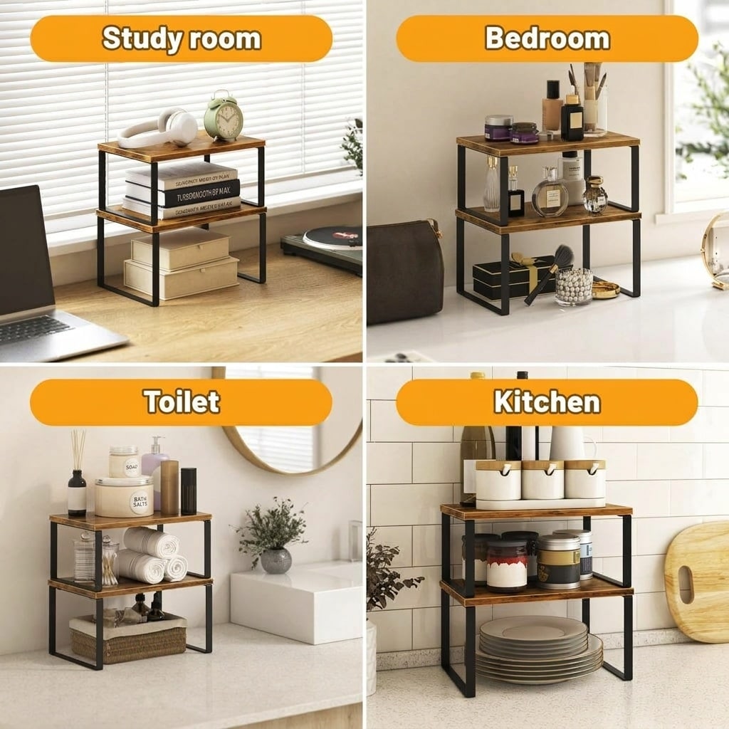 Etokfoks LET9XI0PI Pull-Out-Cabinet-Baskets - View #6