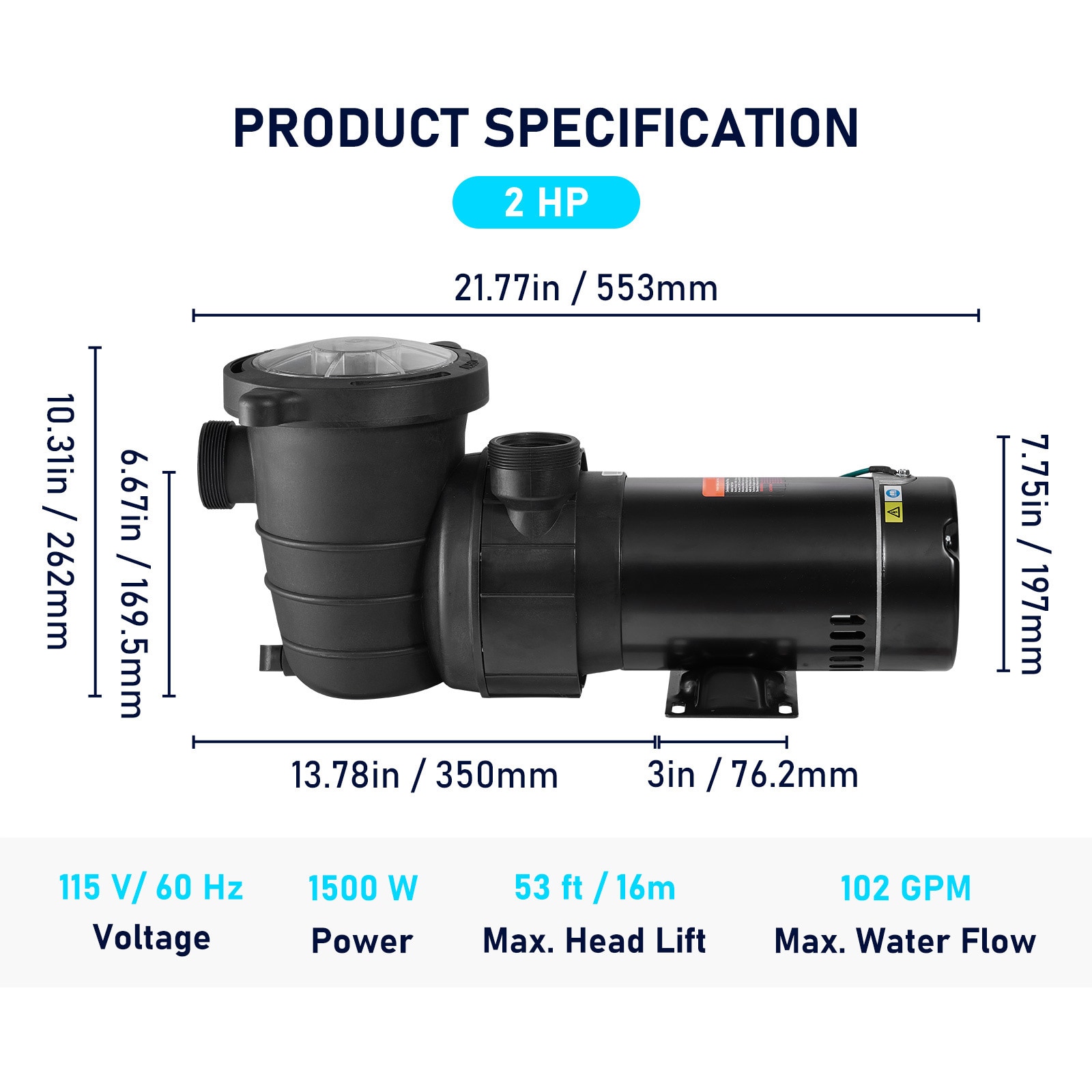 GIVIMO LW102GIVSS2745 Pool-Pumps - View #3