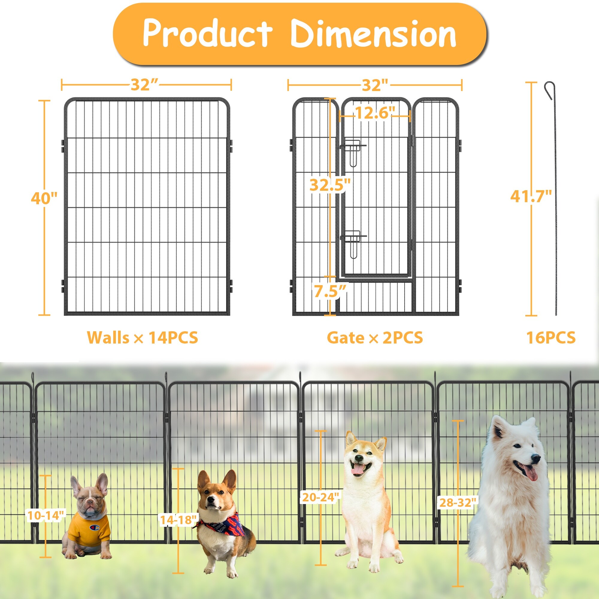 Boyel Living BL-HO-00056 Dog-Pens - View #4
