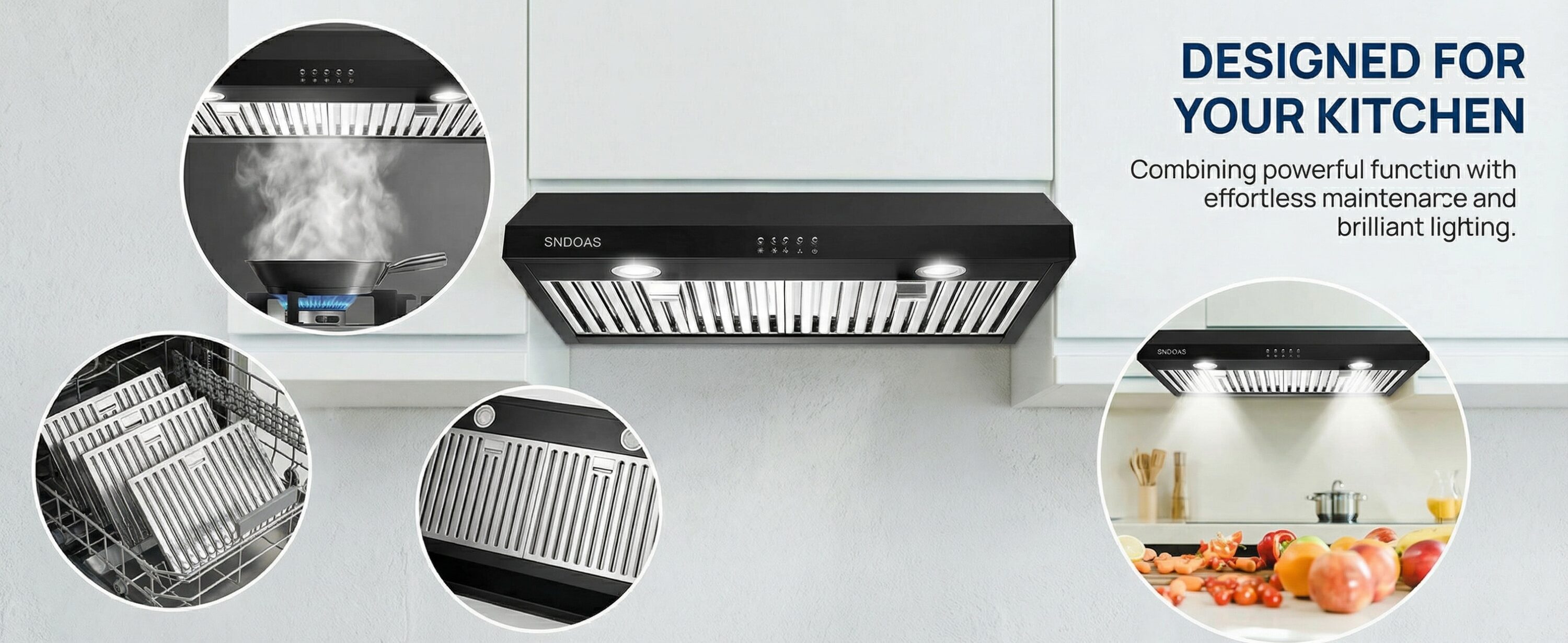 CESICIA RBI-97 Undercabinet-Range-Hoods - View #5