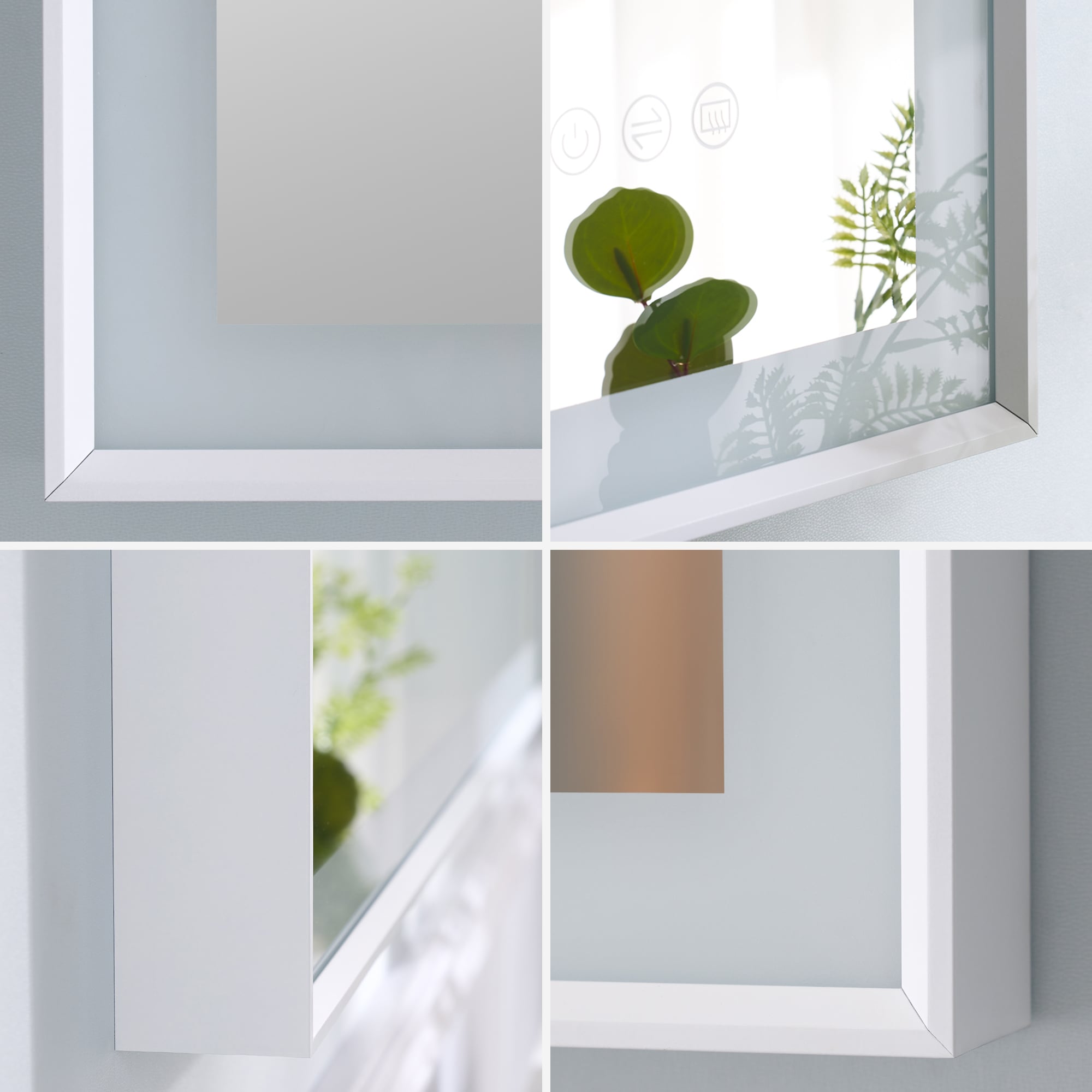 WELLFOR M1FM4032WT Framed-Bath-Mirrors - View #17
