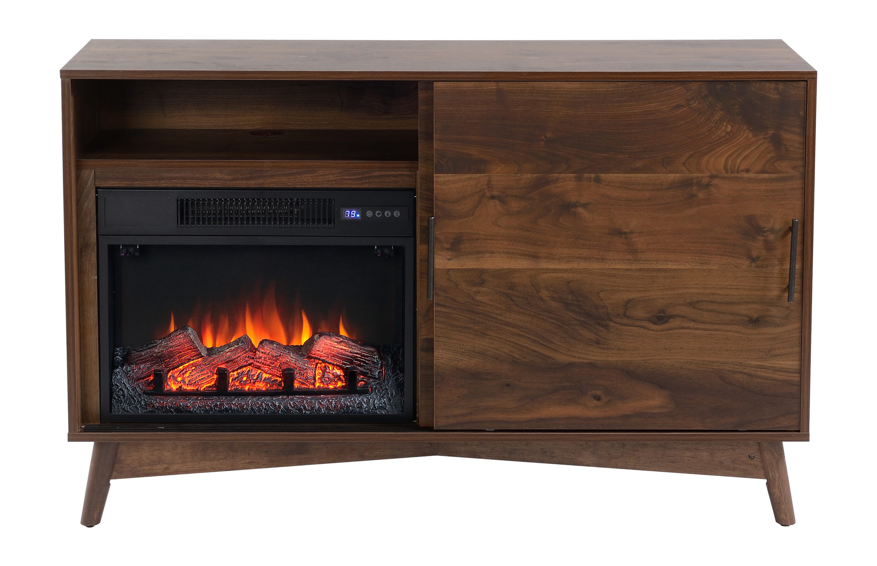 Electric Fireplaces Department At, Best Standing Electric Fireplace