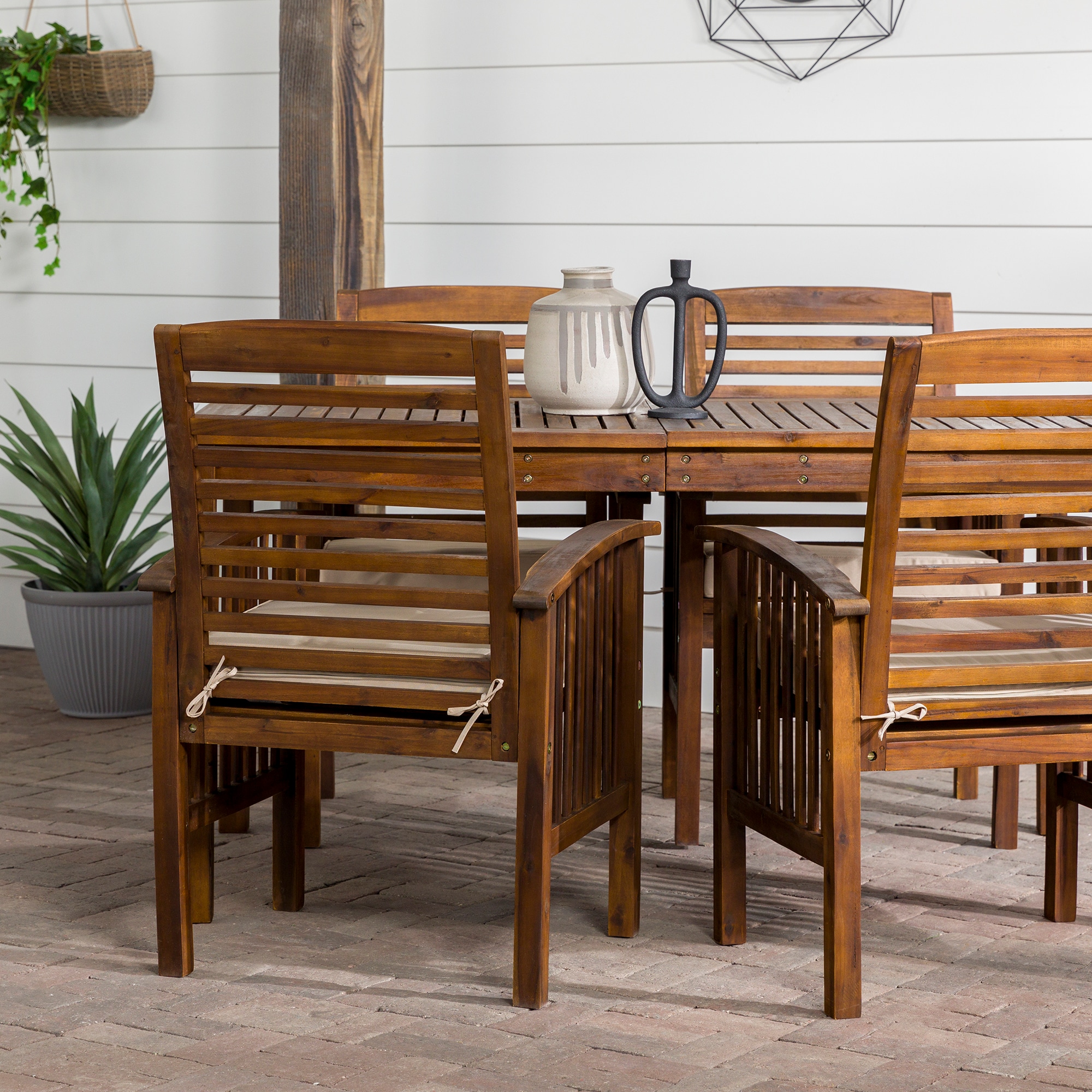 Walker Edison LWW5SDTDB Patio-Dining-Sets - View #5
