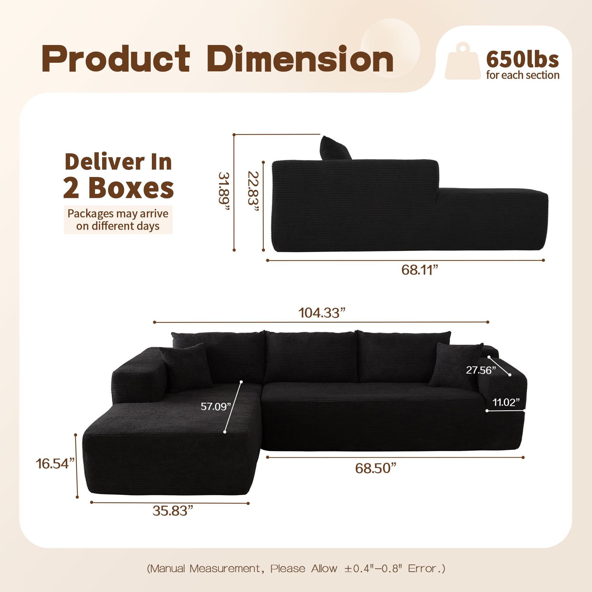 Ovios OVIVIL400 Sofas-Loveseats - View #8
