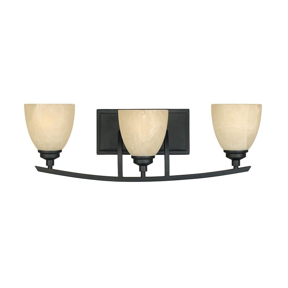 Designers Fountain 82903-BNB Tackwood 3-Light Burnished Bronze Transitional Vanity Light