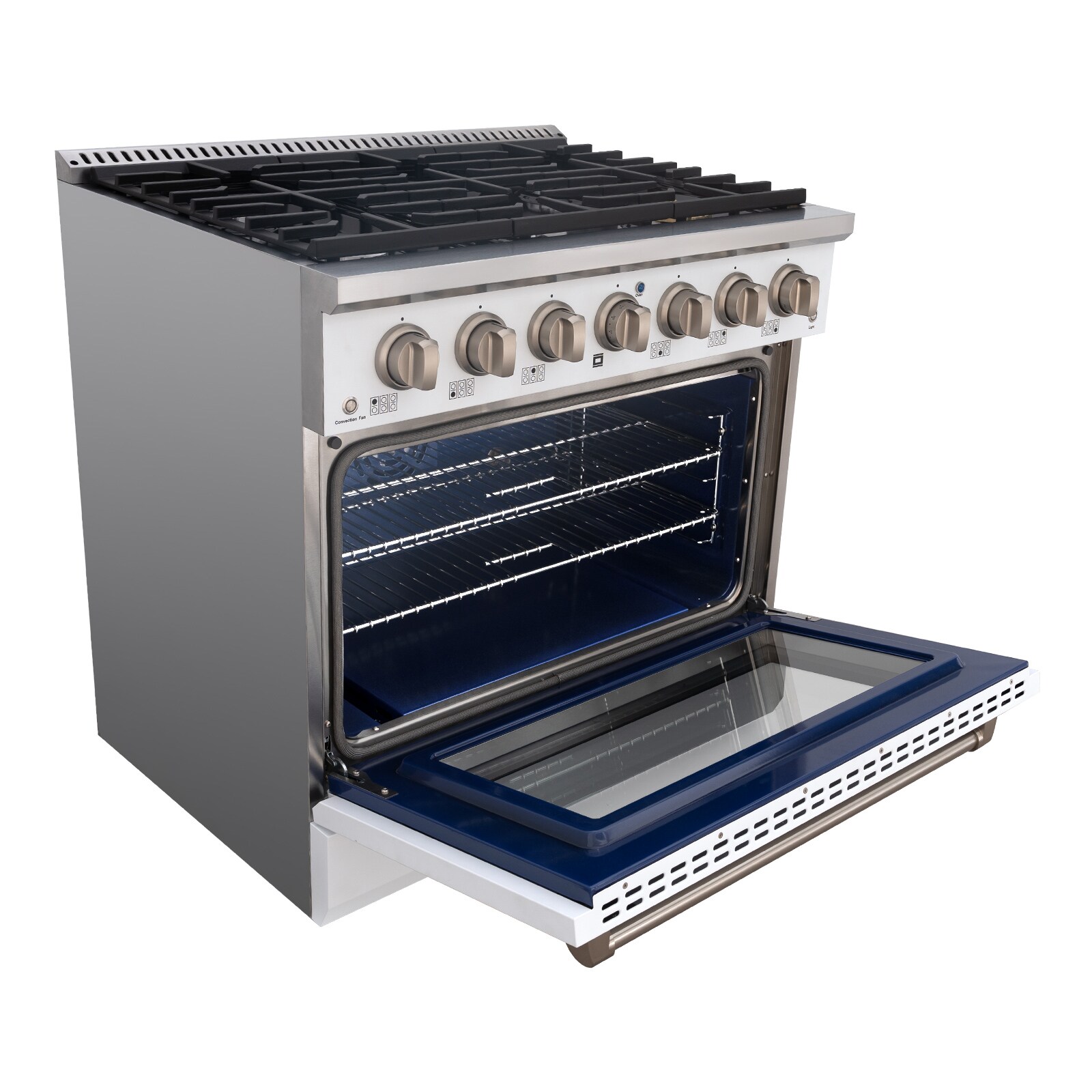 Akicon AK-JK36A1-WS Freestanding-Gas-Ranges - View #4
