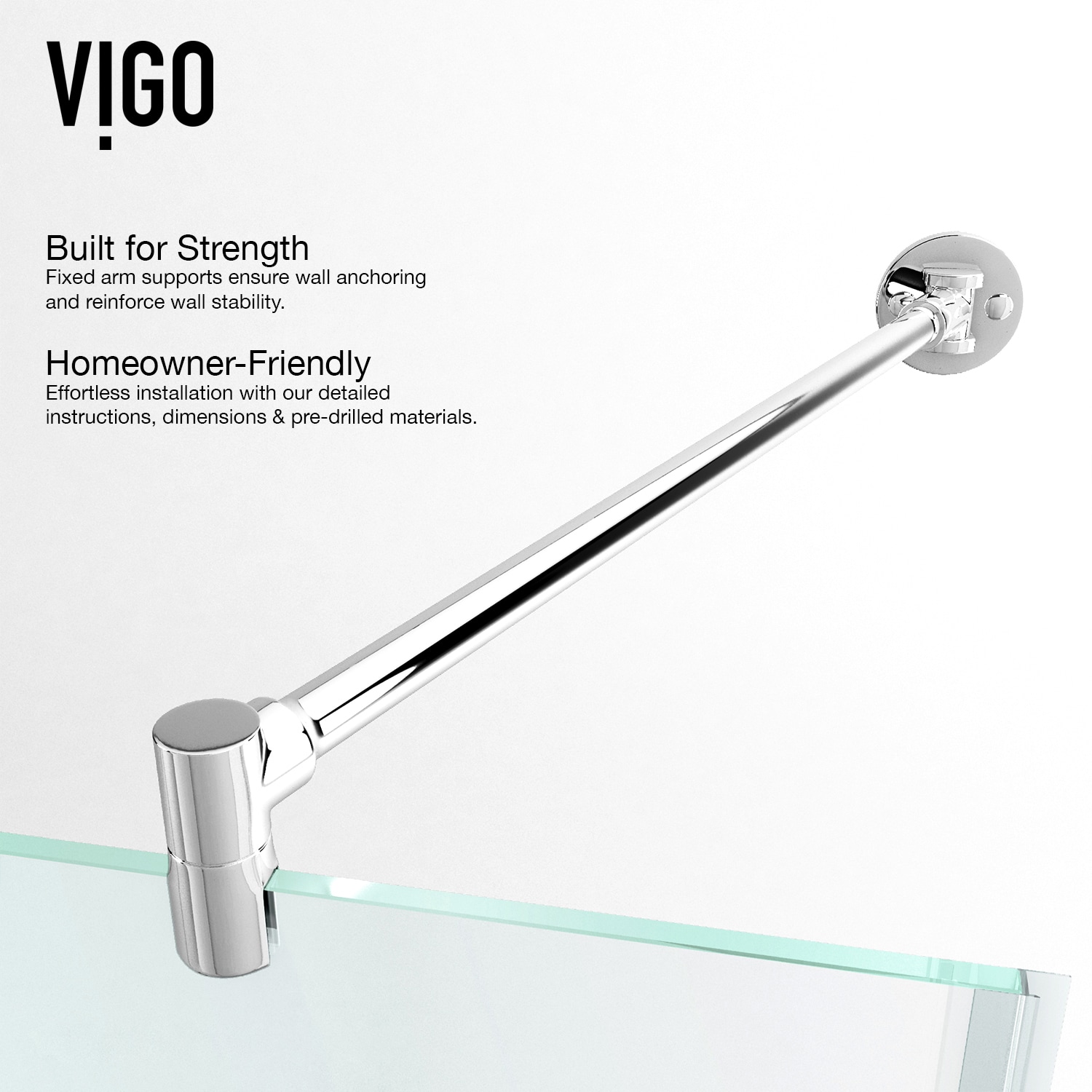 VIGO VG6063CHCL42WS Alcove-Shower-Kit - View #10