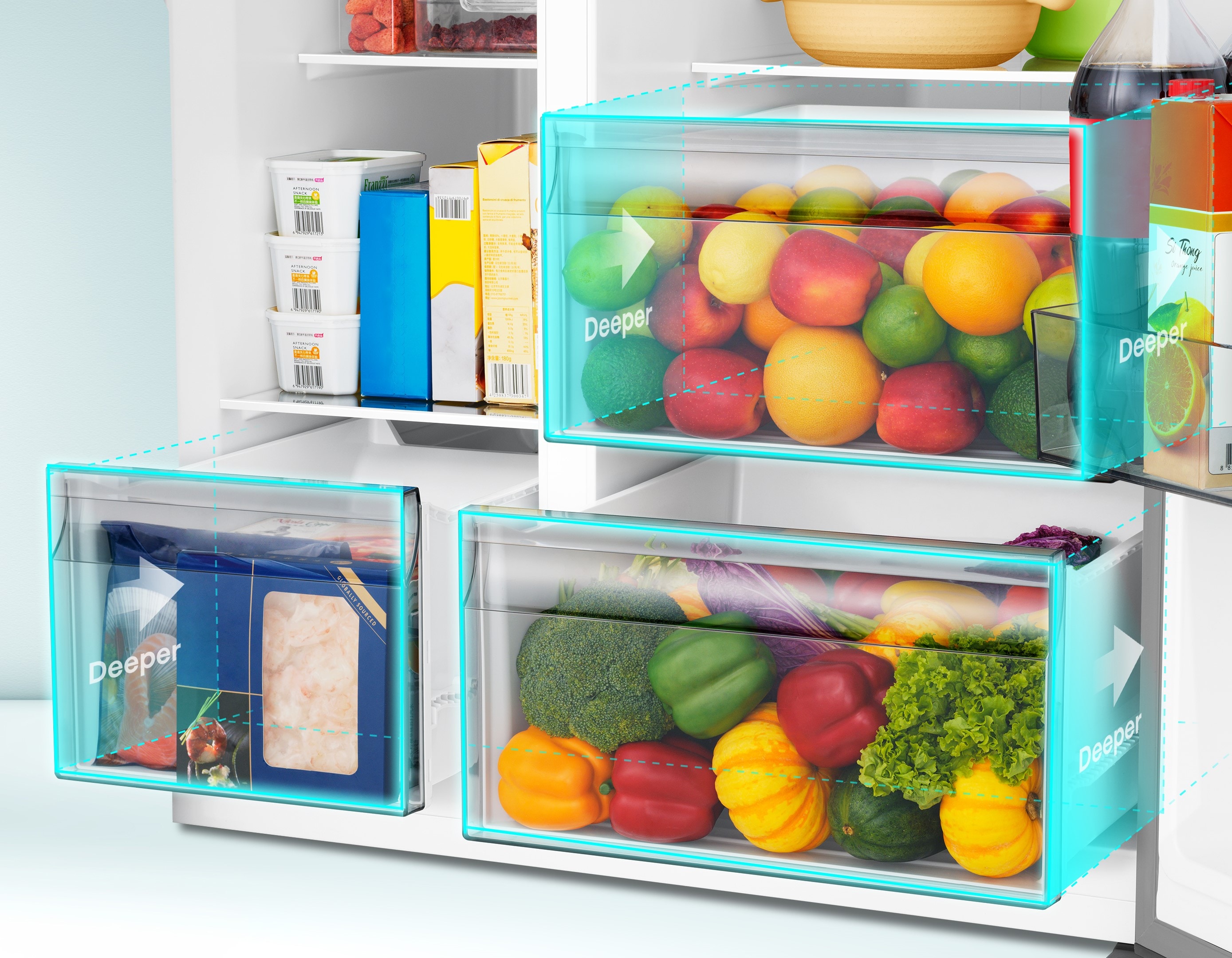 Hisense HRS290P5FSE Side-By-Side - View #8