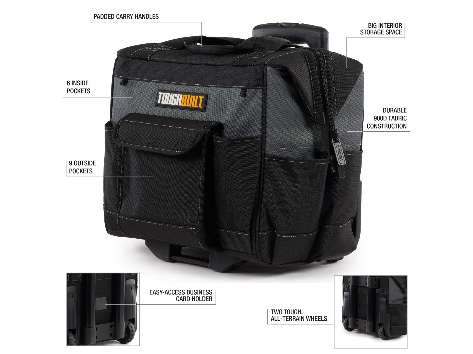 TOUGHBUILT TB-71-14 Tool-Bags - View #2