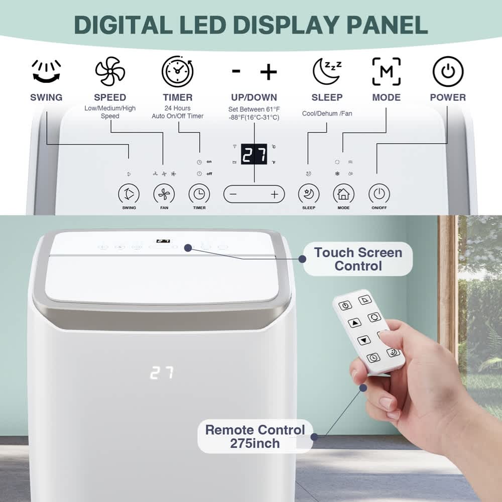 Qeetex LSHQQPHO-10HTZUF4 Portable-Air-Conditioners - View #6