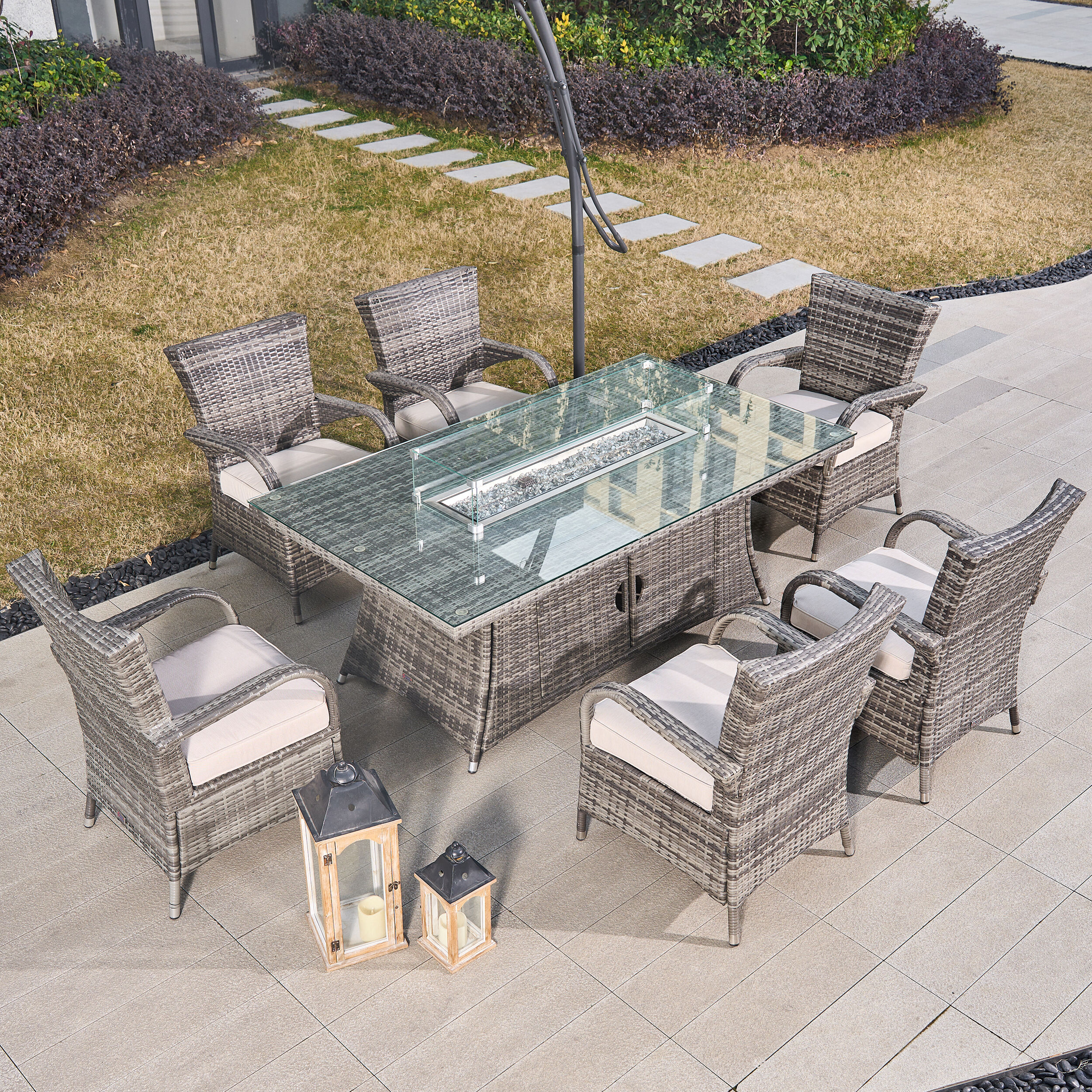 Moda Furnishings 1106R-1122-G Patio-Dining-Sets - View #6