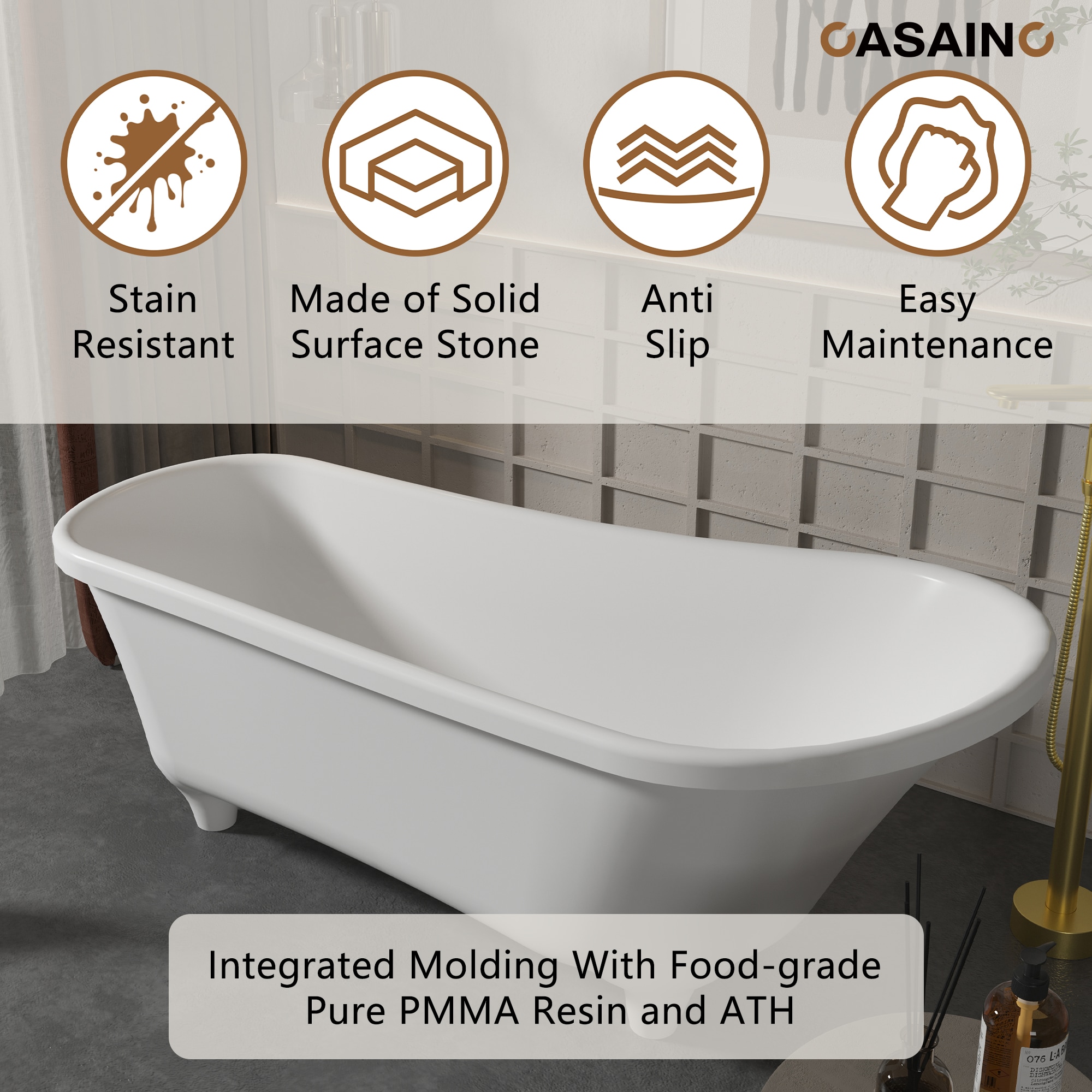 CASAINC CA06002S69MW bathtubs - View #7
