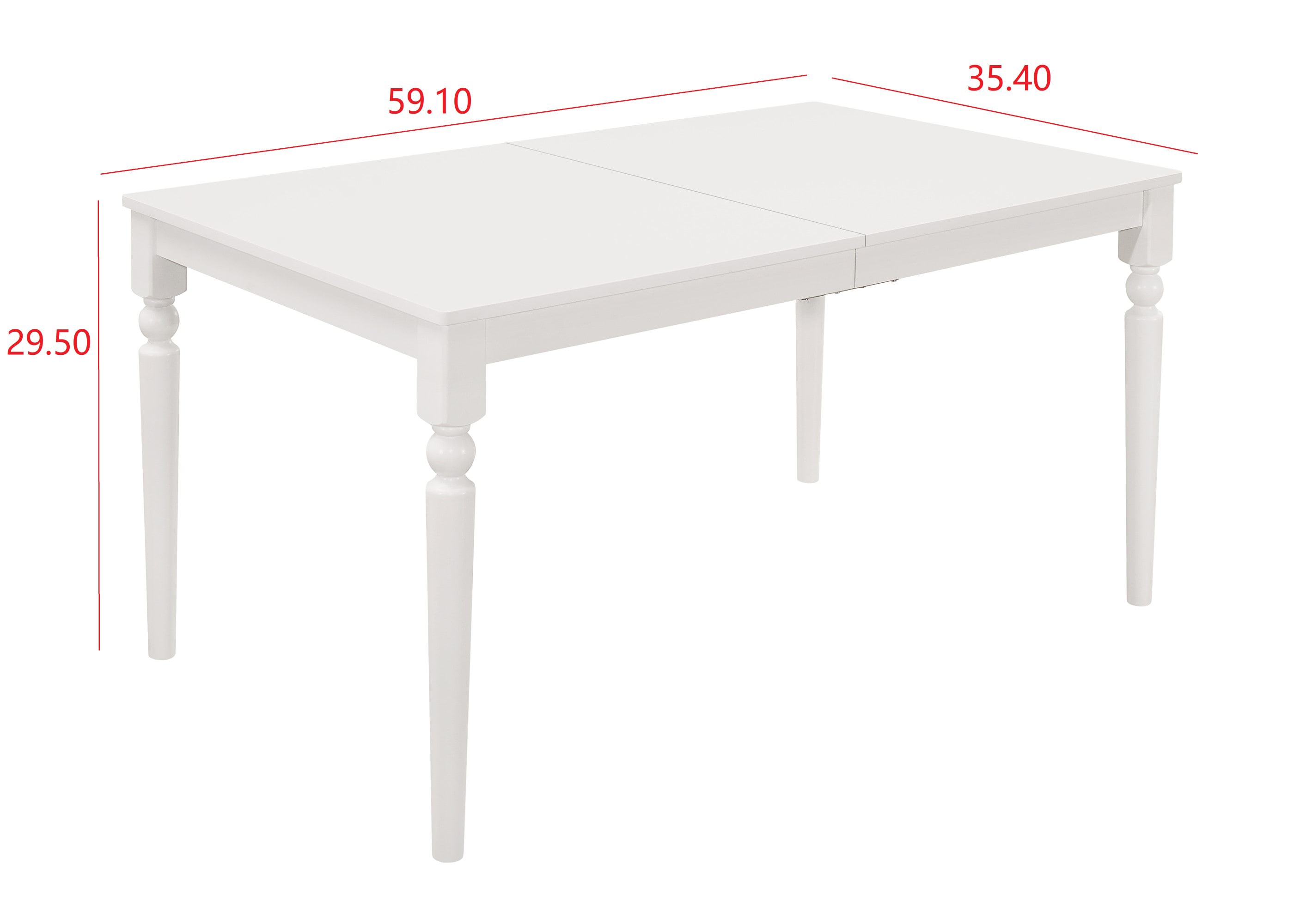 Home Design 60018DWHT Dining-Sets - View #5