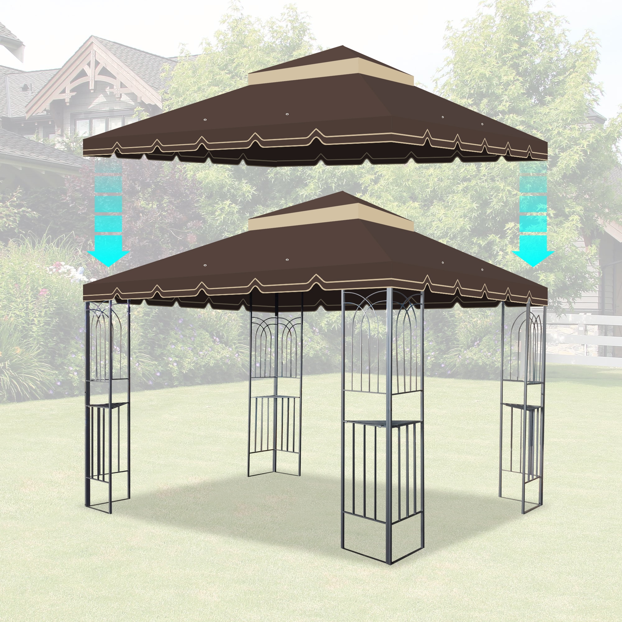 AAZJ BYO-105851 Gazebo-Parts-Accessories - View #2