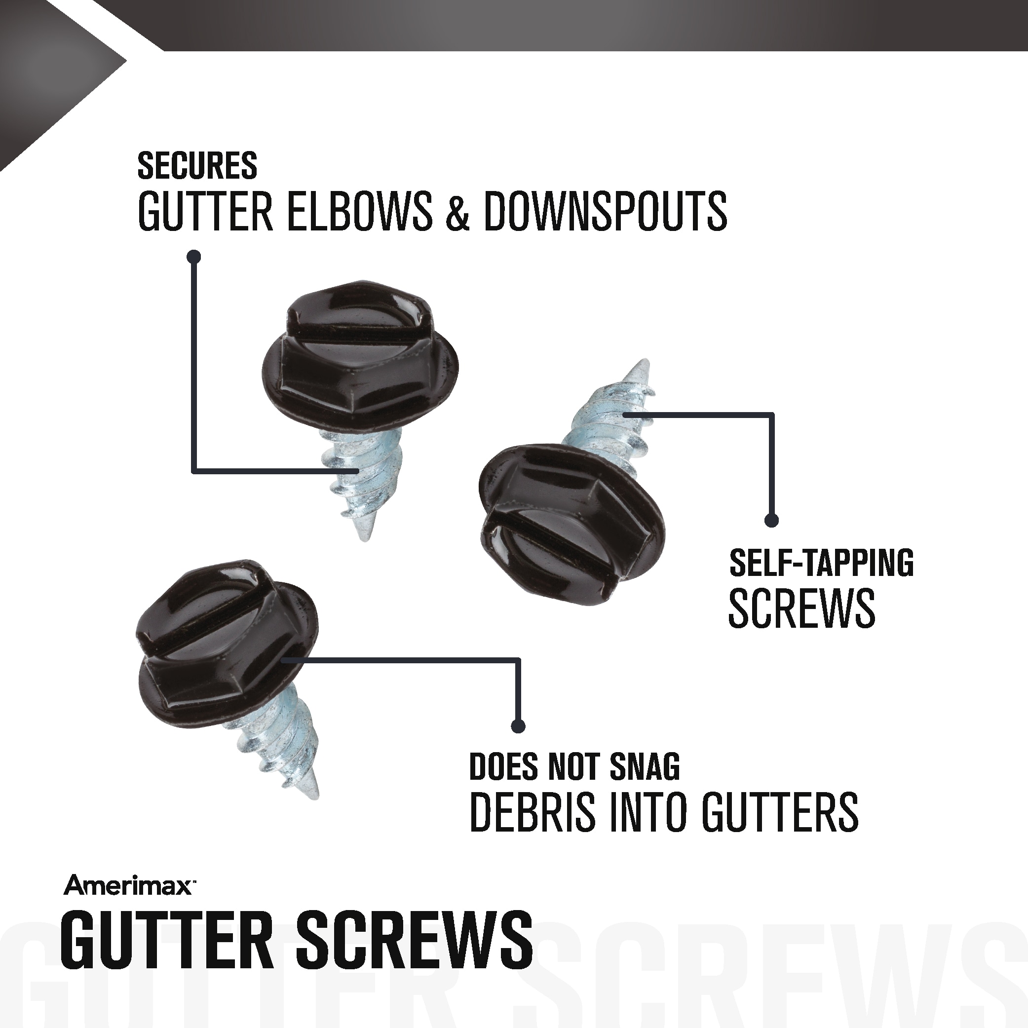 Amerimax 85354025PK Cement-Board-Screws - View #2