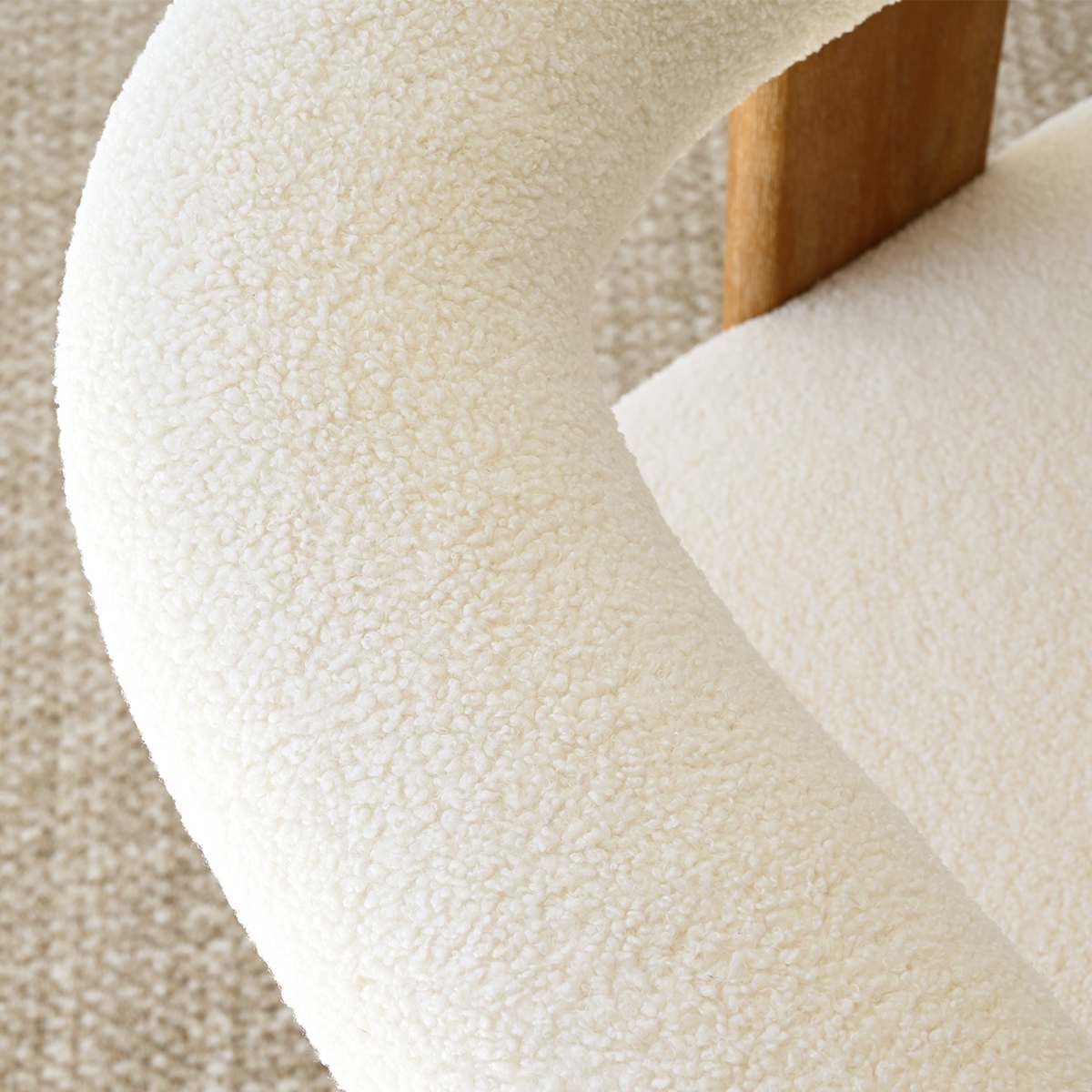Maison Boucle MAYE-BENCH-BEIGE bench - View #7