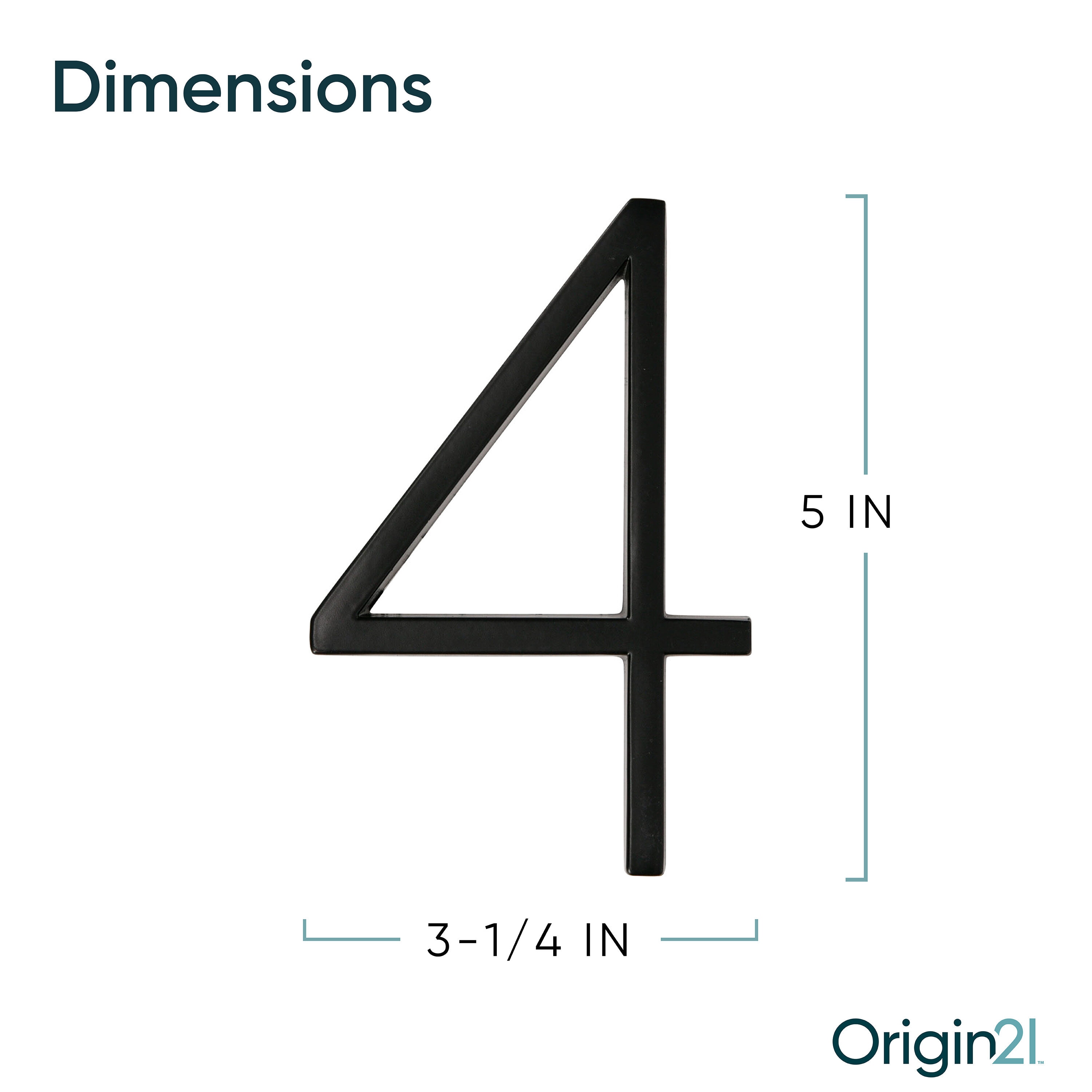 Origin 21 847604 Signs-Letters-Numbers - View #3