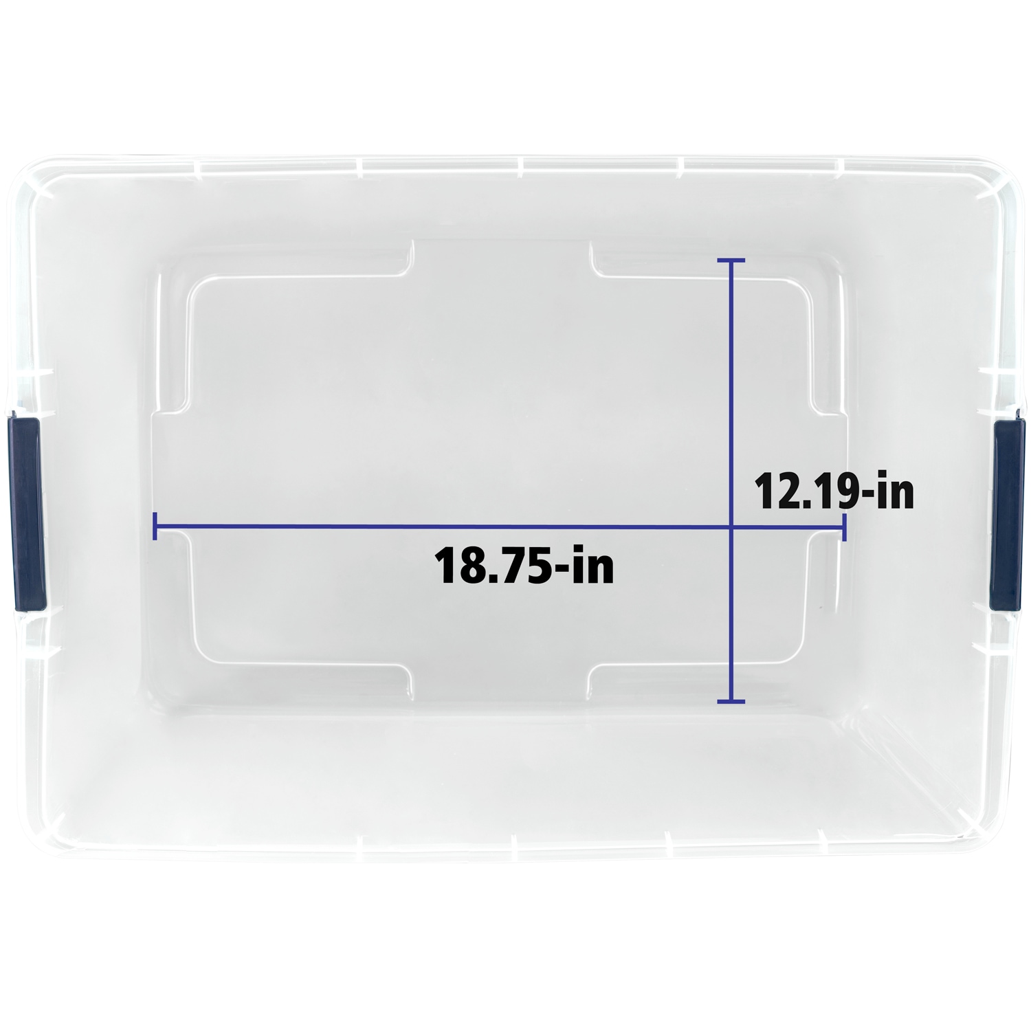 Pack Of 24 Small Parts Plastic Containers TPS224