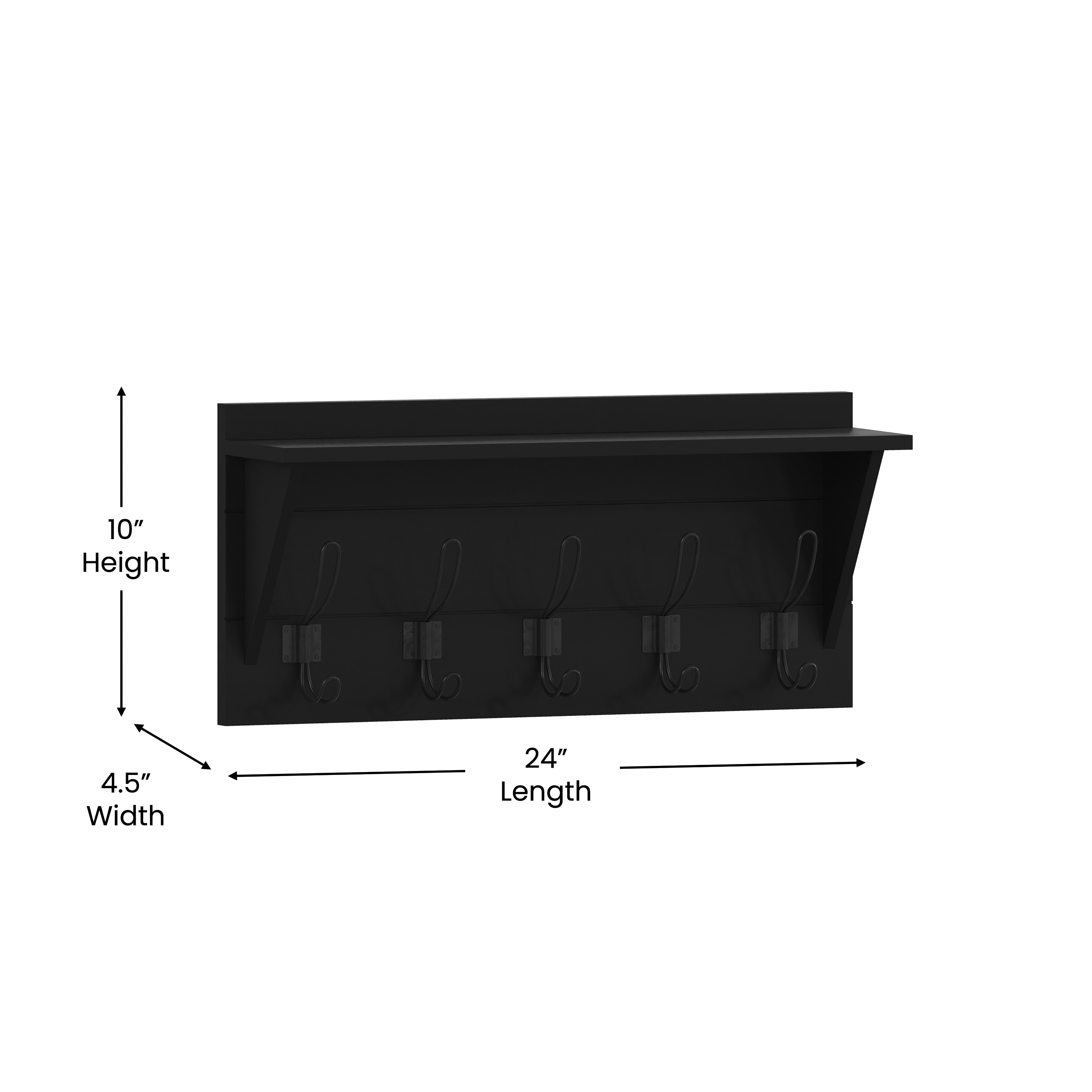 Merrick Lane 196861037757 Coatrack-Stands-Pedestals - View #6