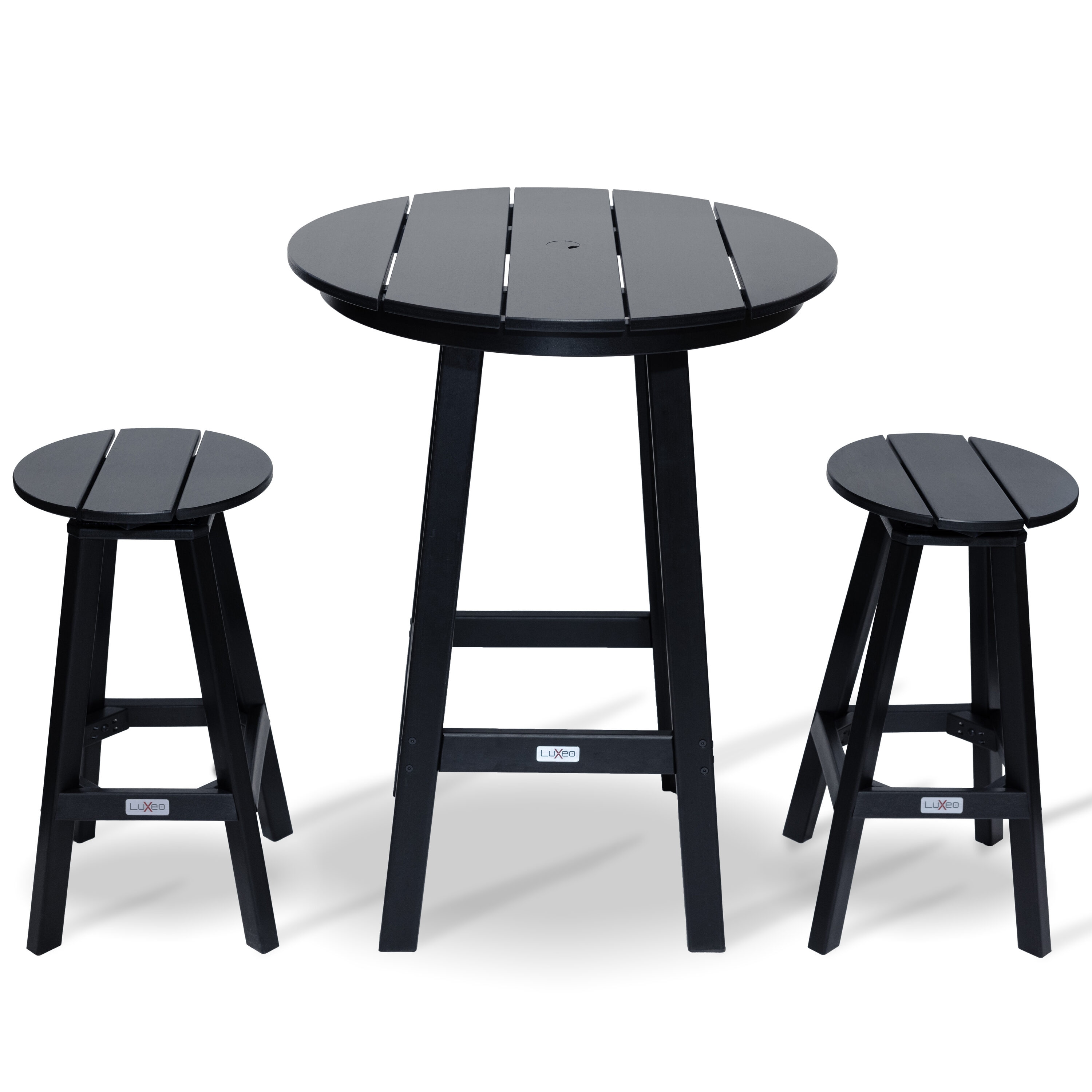 LuXeo 1661-BLK2-RDT Patio-Dining-Sets - View #3