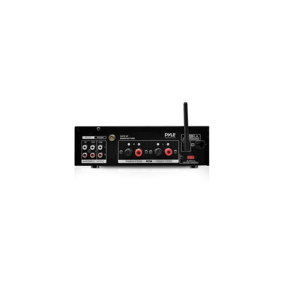 pyle pda6bu bluetooth stereo amplifier receiver