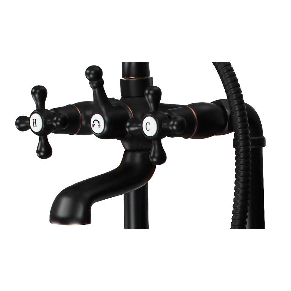 Transolid T4210-ORB Roman-Tub-Faucets - View #3