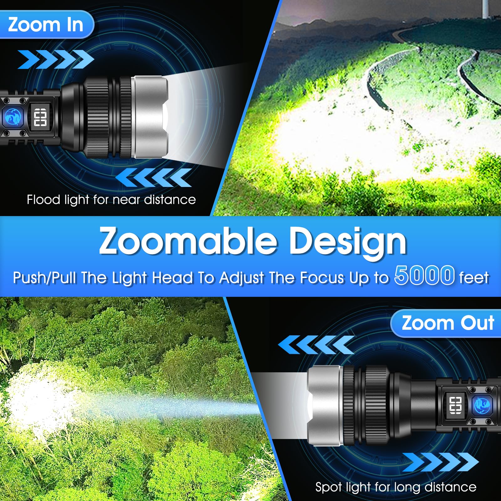 SenQWFa LDC0818C093 flashlights - View #3