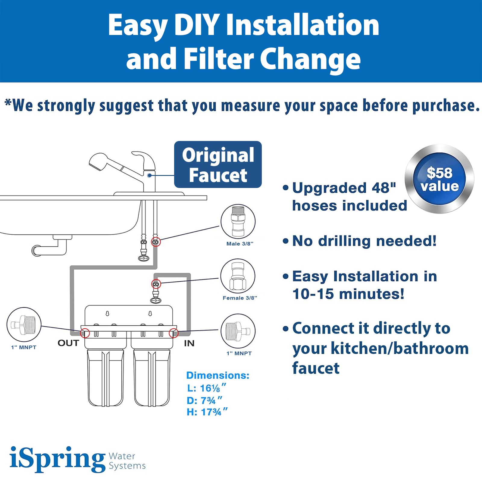 iSpring US21B Under-Sink-Filtration-Systems - View #5