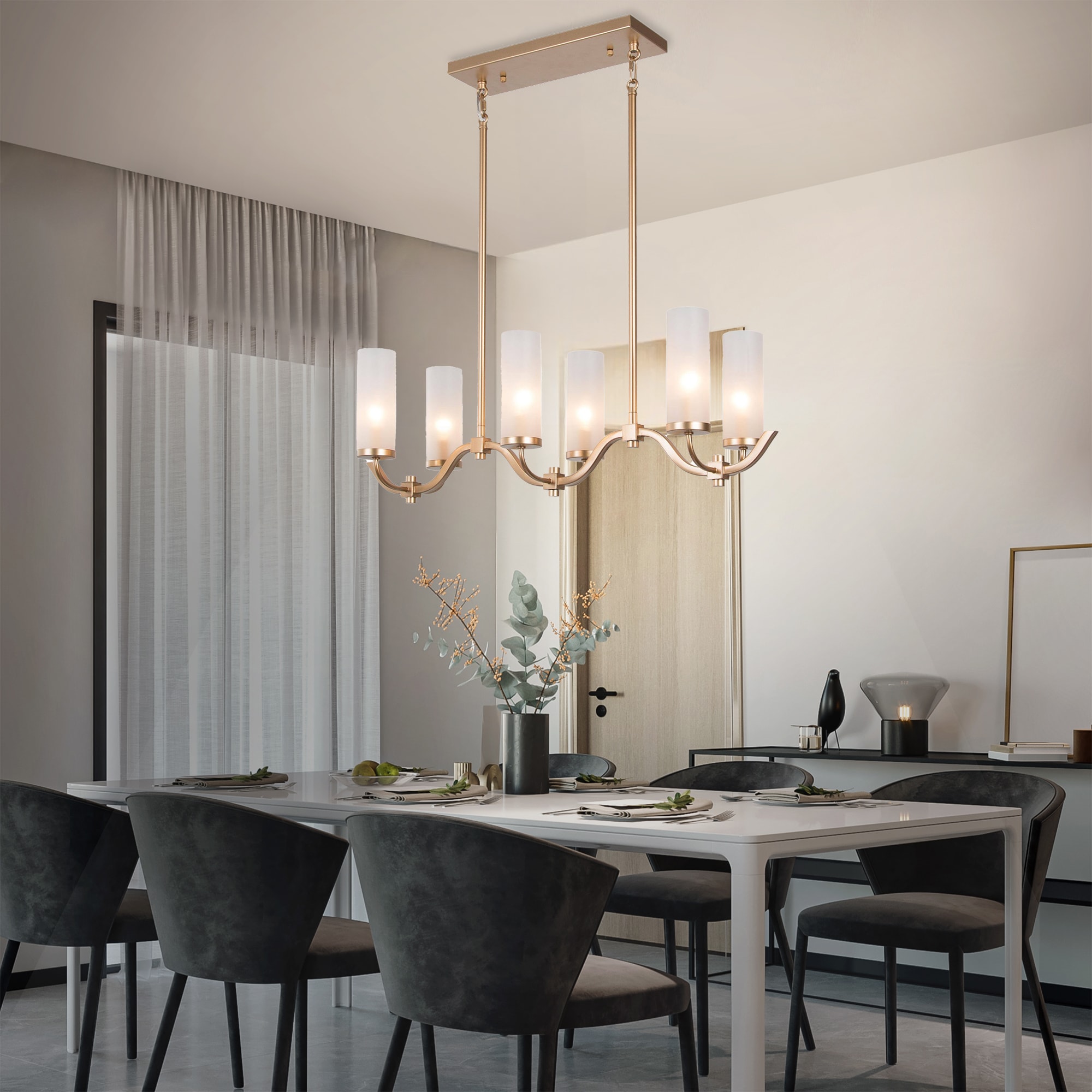 LNC UVIYQQLWS4070G7 Pendant-Lights - View #2