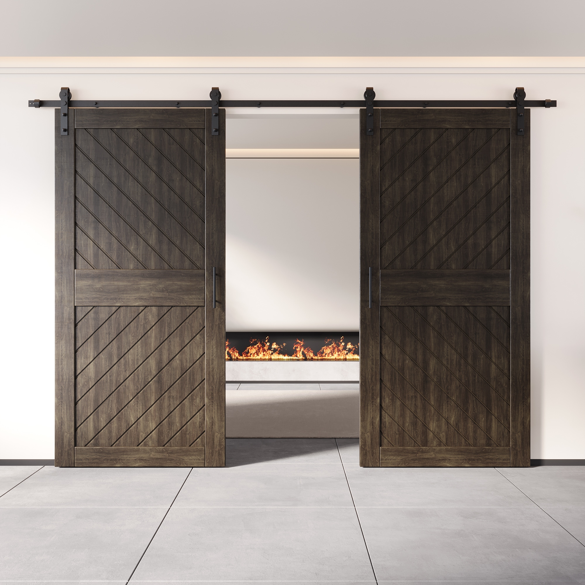 HOMACER YT2H132C-XT4-3284-EB Barn-Doors - View #8