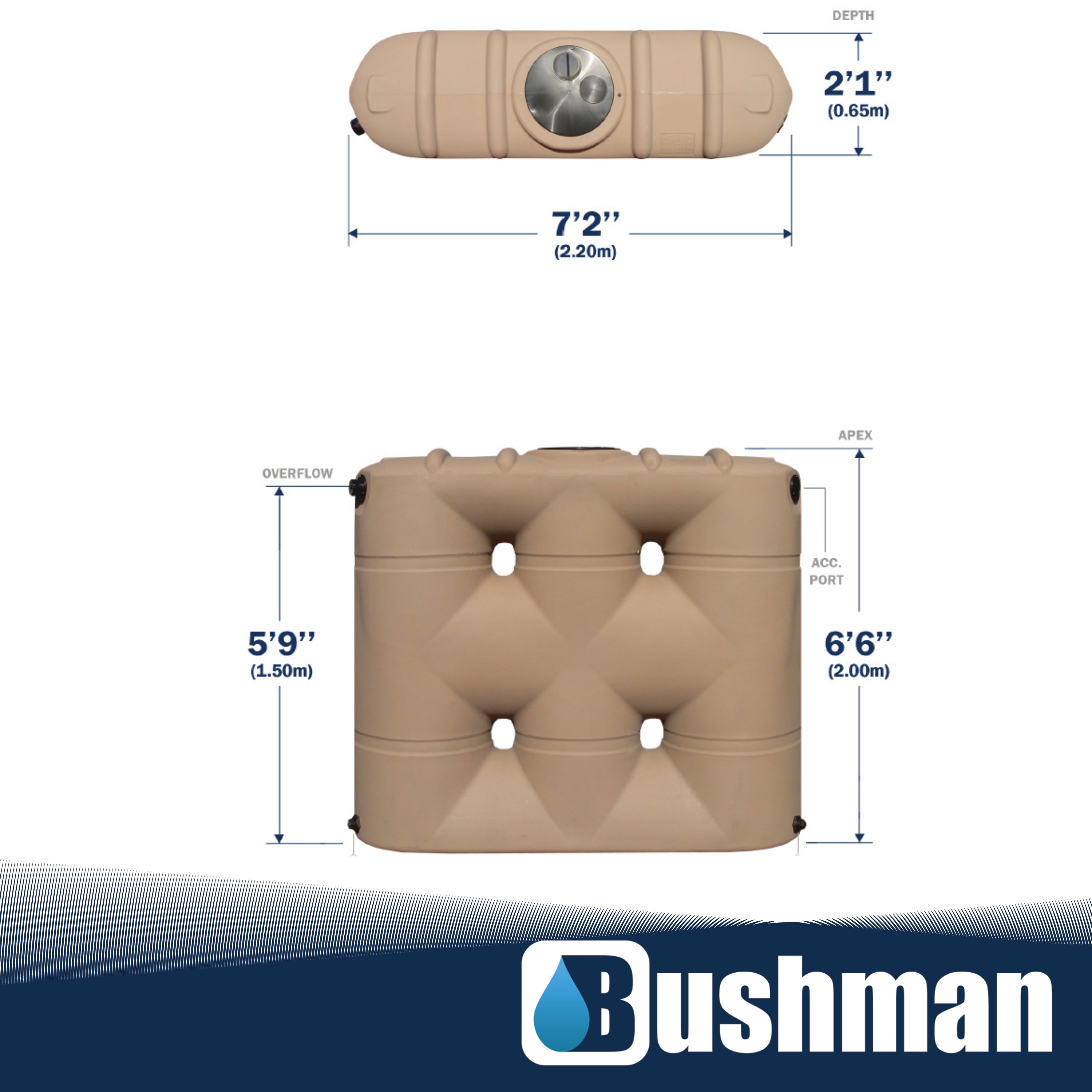 Bushman 45557-DS Water-Storage - View #2