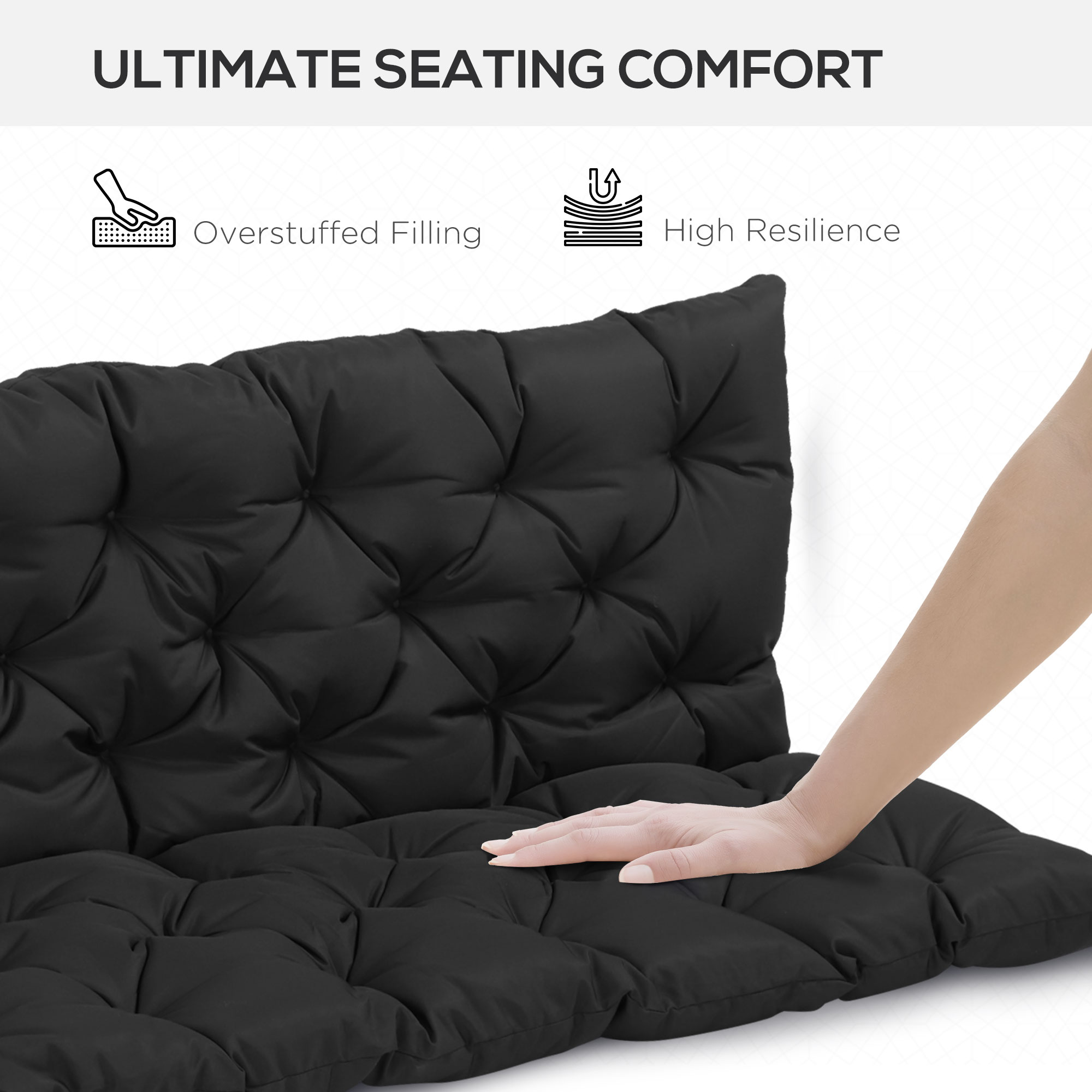 LIVIZA GAZ-SEN25PS20B Patio-Furniture-Cushions - View #4