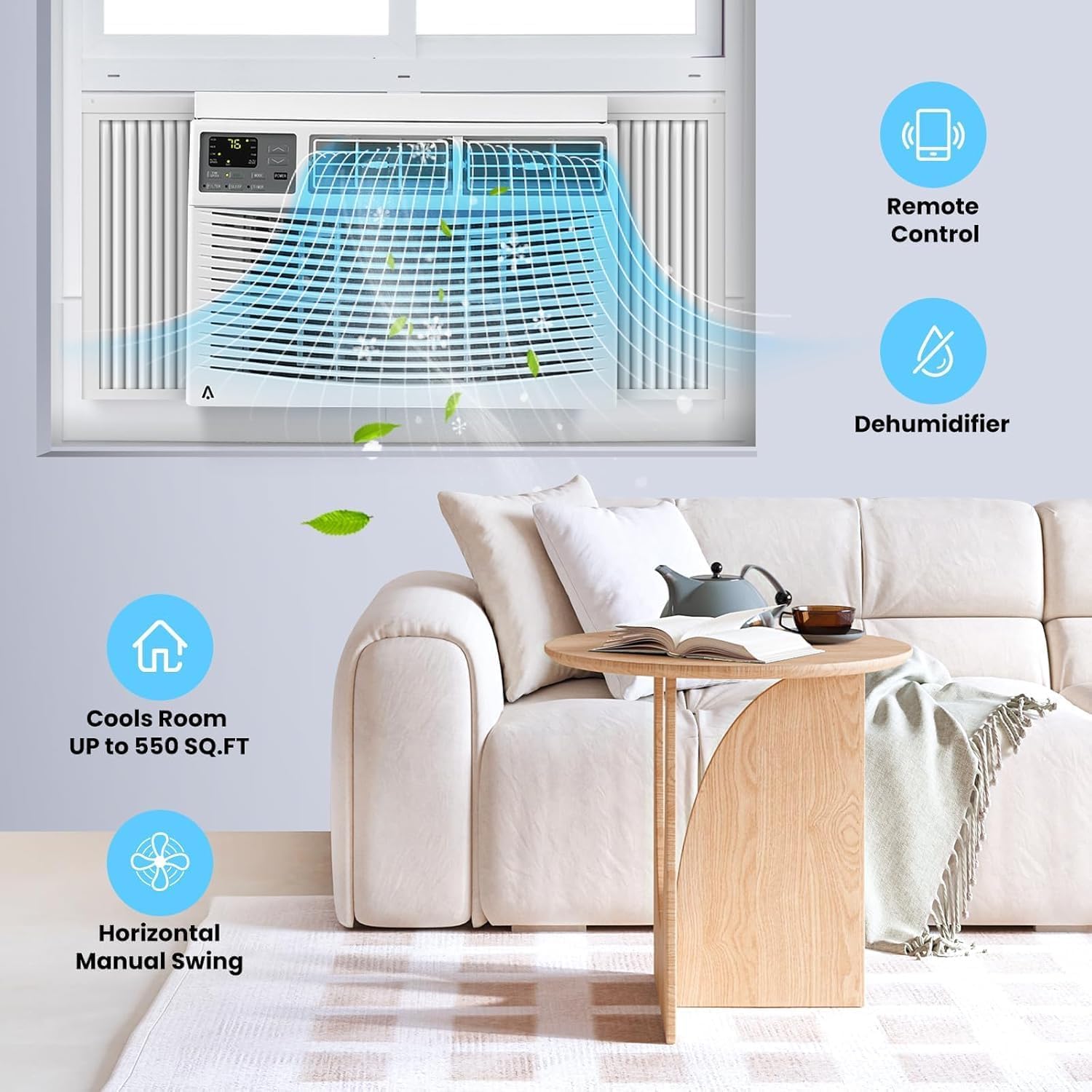 Qeetex ZYS-PHO-11ZSUDL0 Portable-Air-Conditioners - View #2
