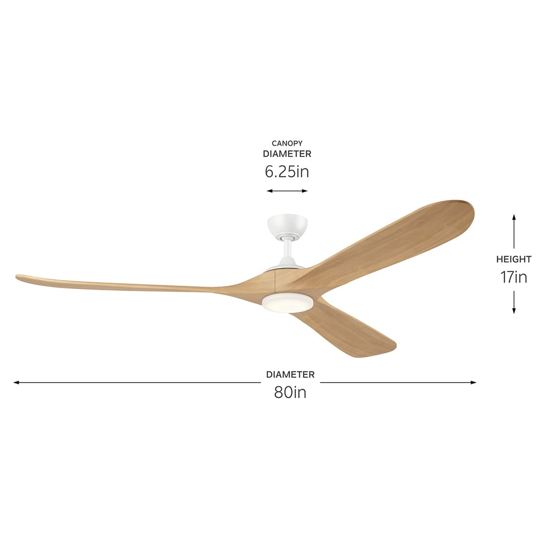 Kichler 310580MWH Ceiling-Fans - View #9