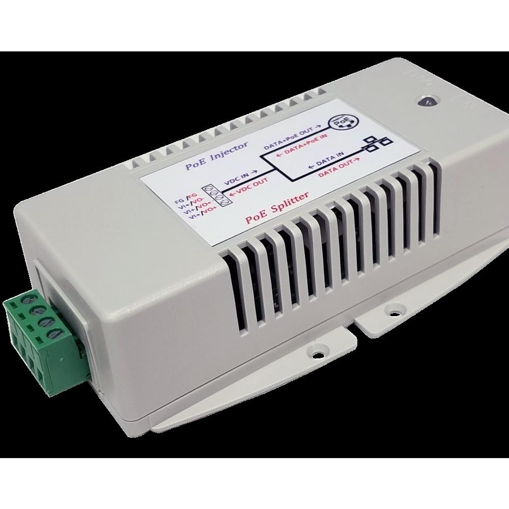  TYCN1472 Tycon Systems POE-INJ-SPLT-G 2.5A Gigabit PoE Injector and Splitter