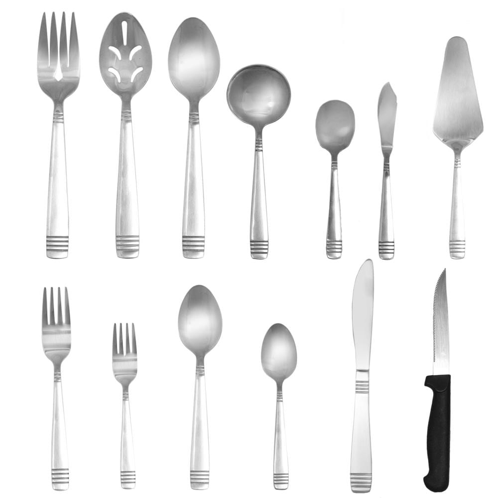 Gibson Palmore Plus 55 Pc. Flatware Set
