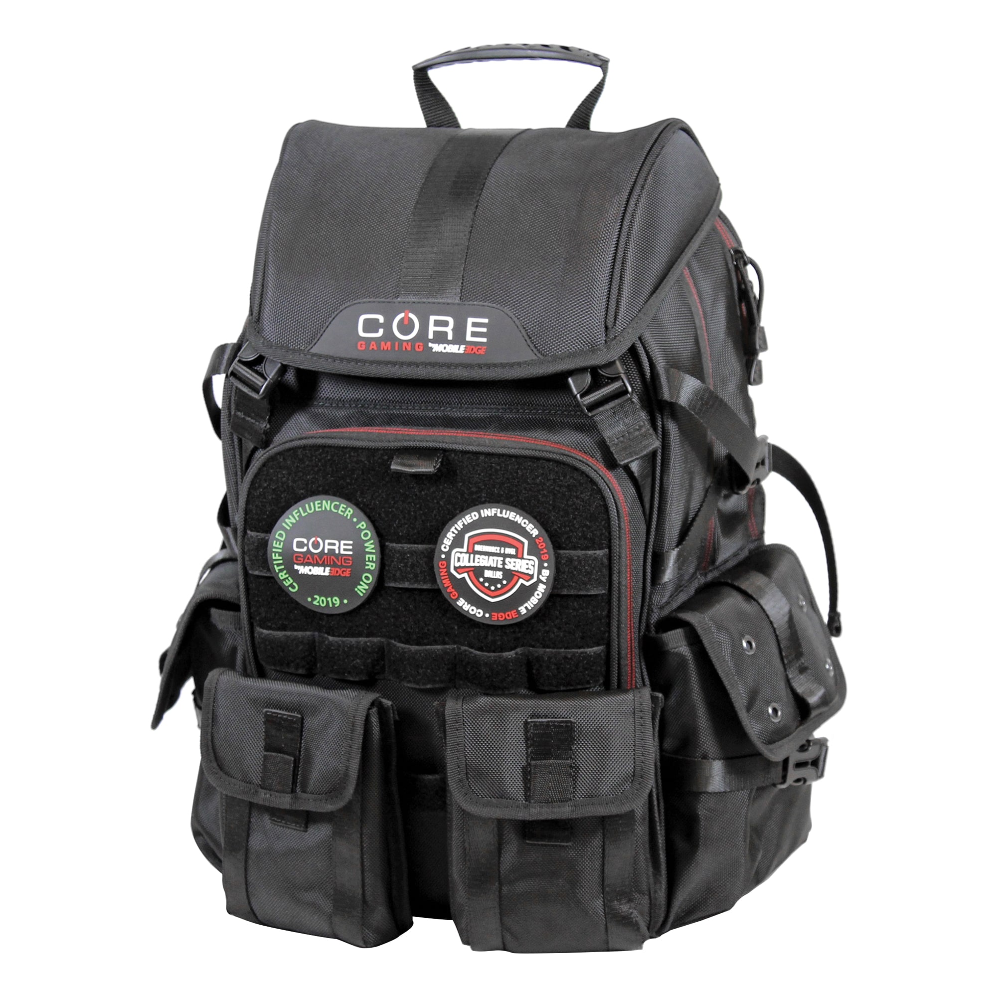 Core round nylon backpack - Off-White - Men