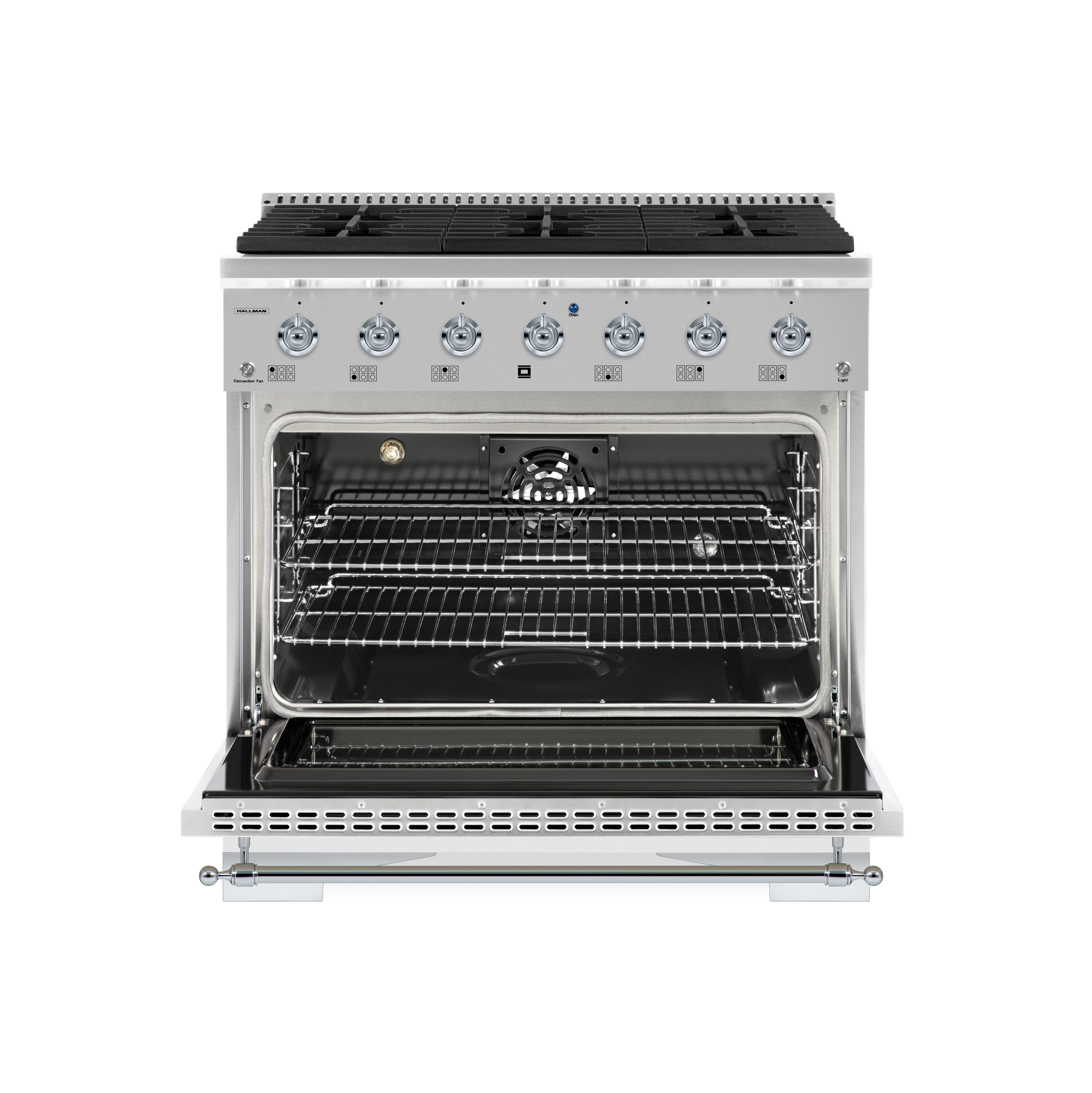 Hallman HCLRDF36CMSS Dual-Fuel-Ranges - View #4