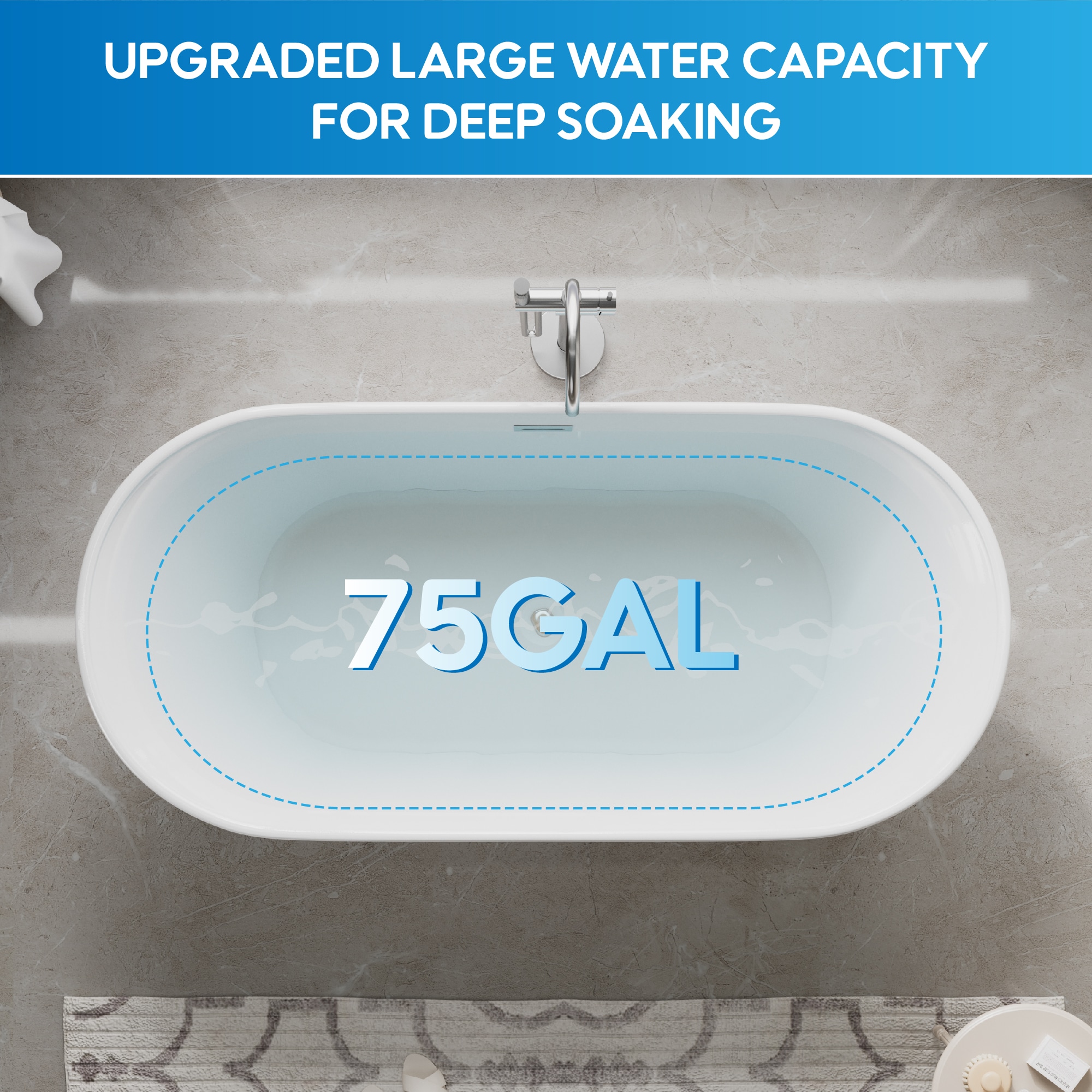 WELLFOR CB-FBT572YE bathtubs - View #8