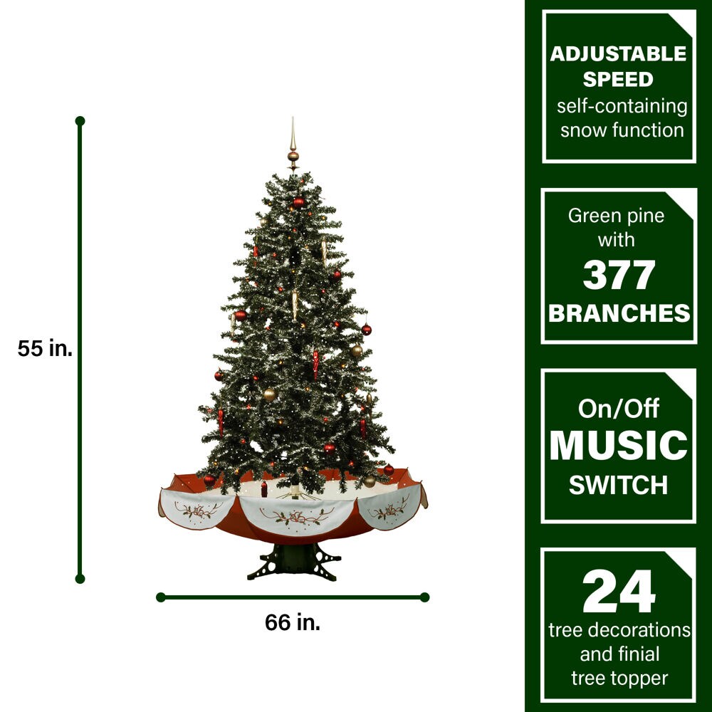 Fraser Hill Farm FSTR055A-RD Artificial-Christmas-Trees - View #2