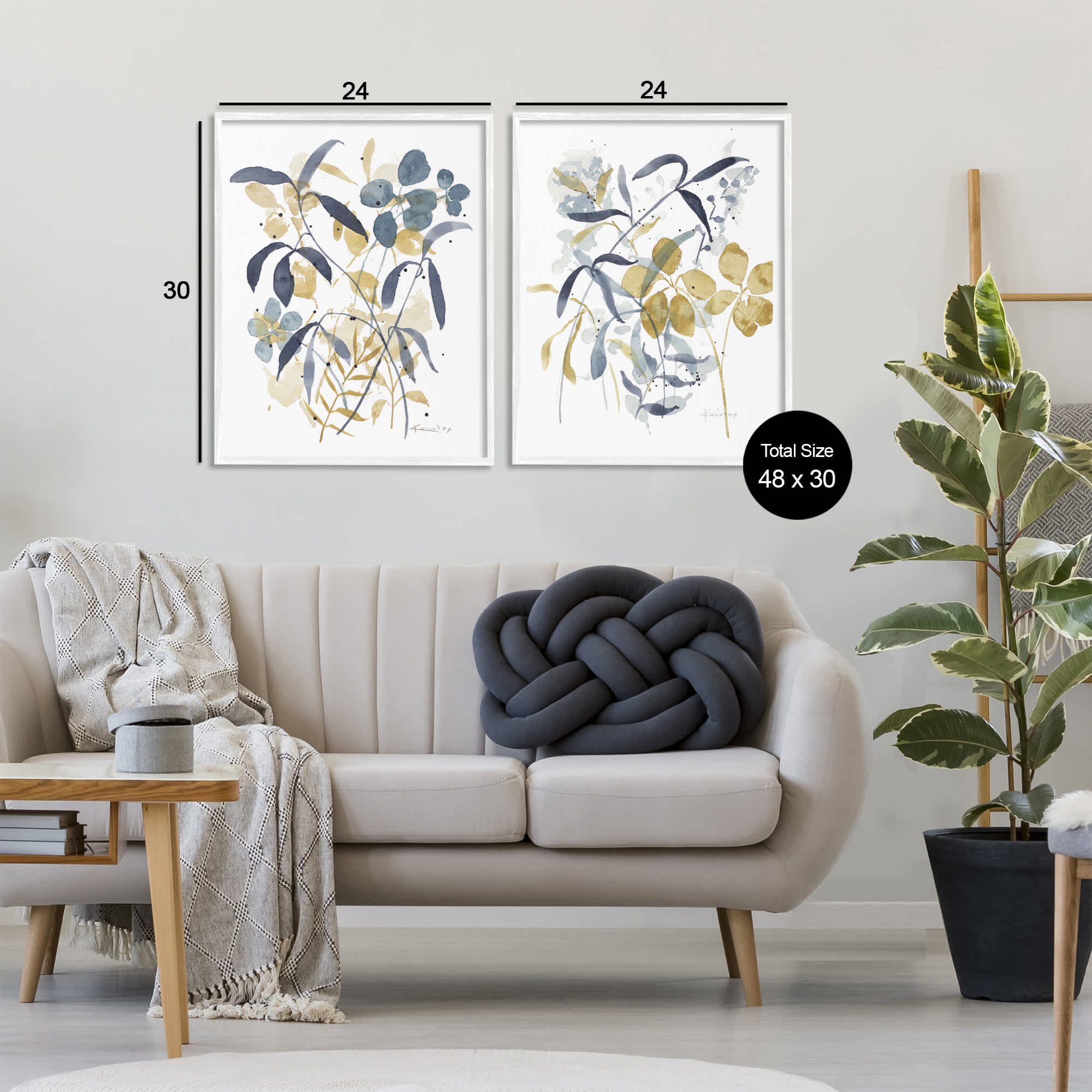 Stupell Industries B2-814-WFR-2PC-24X30 Wall-Art - View #2
