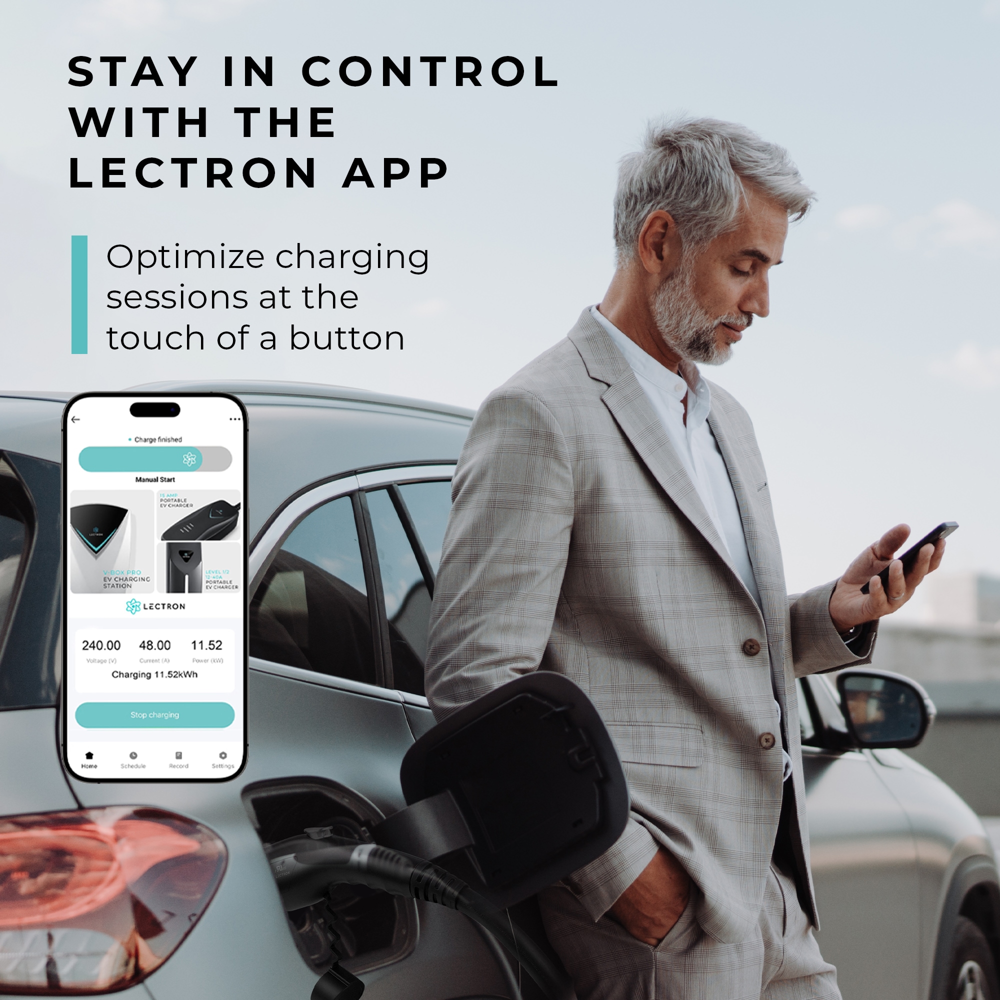 Lectron 4895230324998 Electric-Car-Charging-Stations - View #2