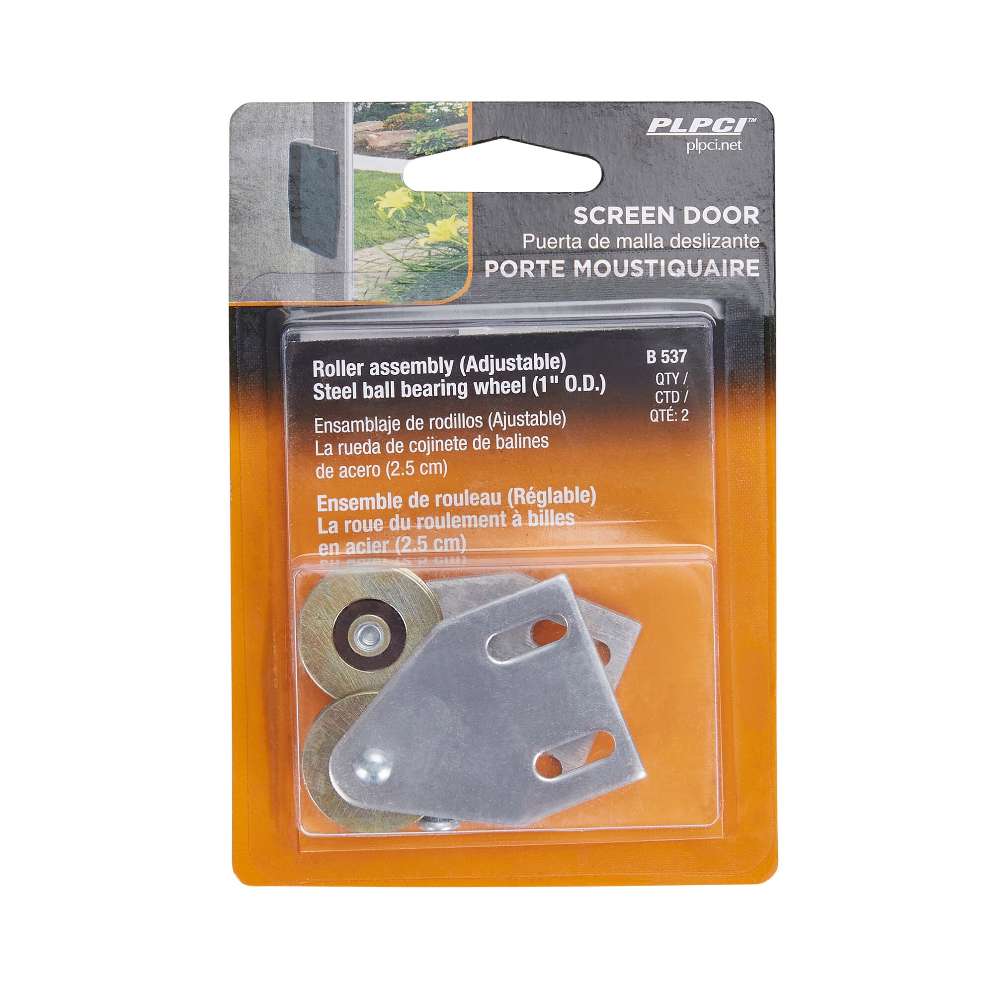 Prime-Line B 537 Sliding-Screen-Door-Rollers-Assem - View #2