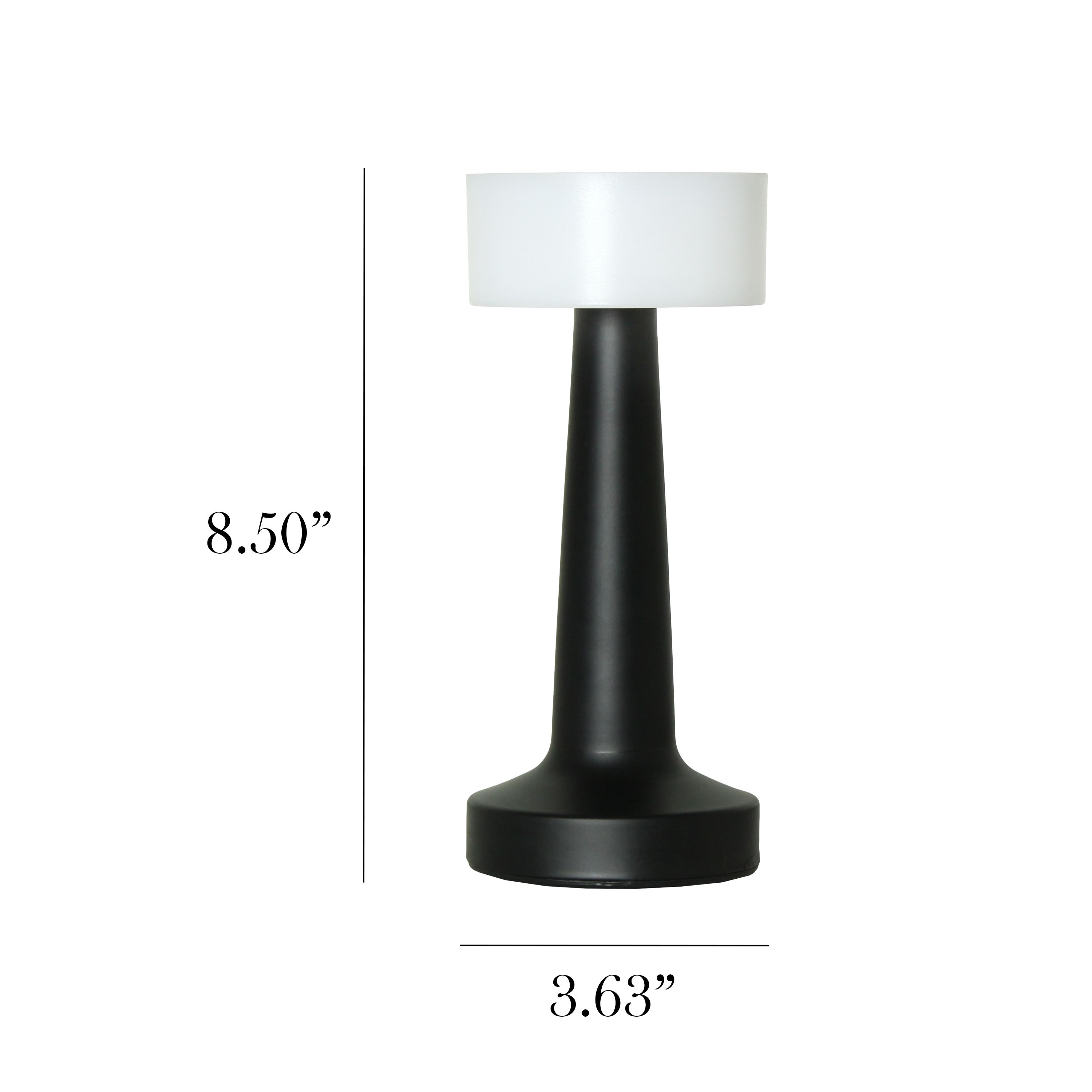 Simple Designs LD1082-BLK Desk-Table-Lamps - View #3