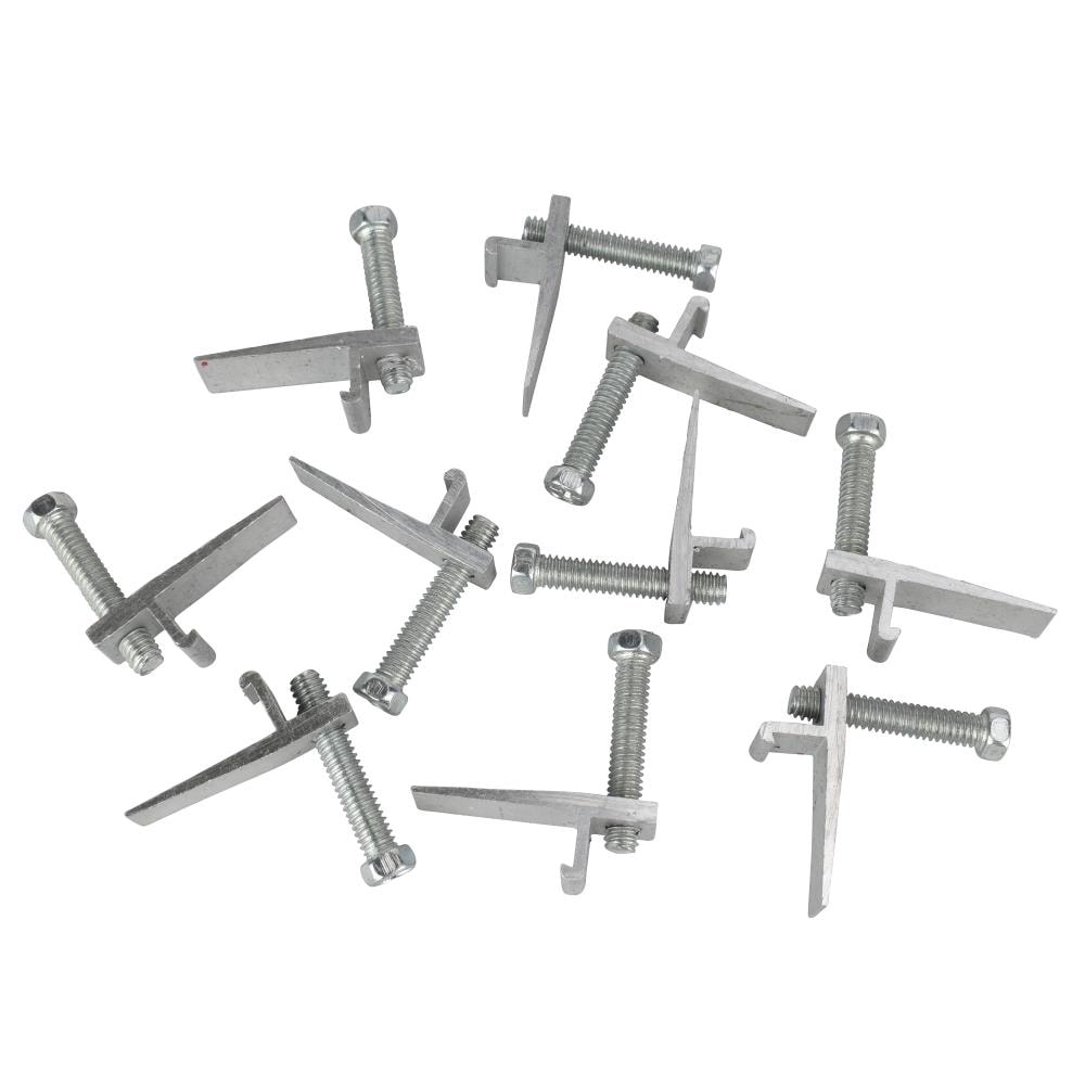 10 SMALL Clip on Tie Hardware / Neck Tie Clip on Hardware 