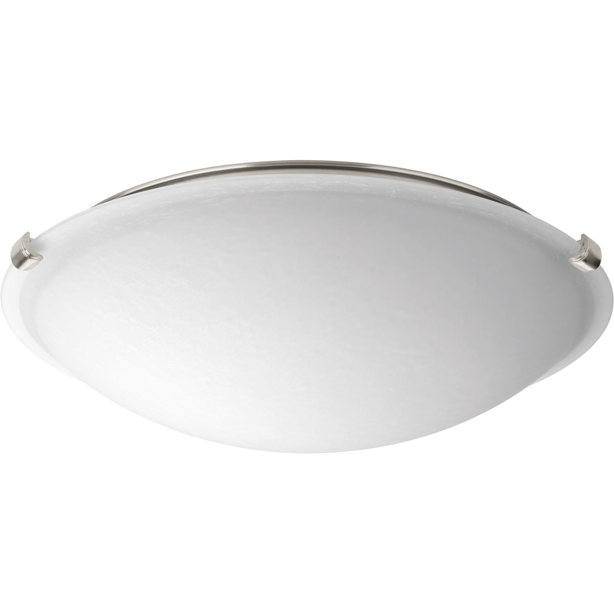 Brushed Nickel 16" LED Dome Flush Mount Light
