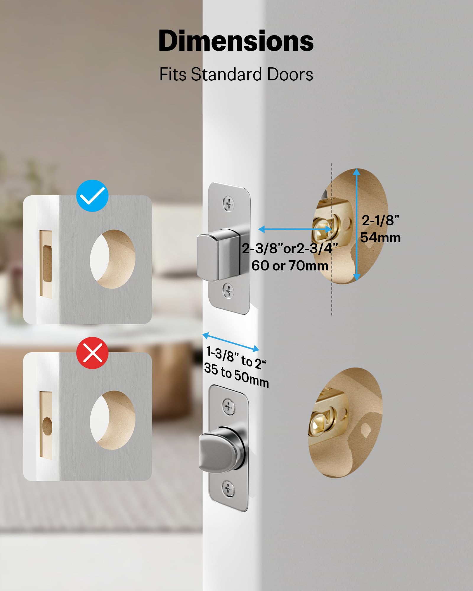 Lukvuzo LLU0803L420 Door-Knobs - View #6