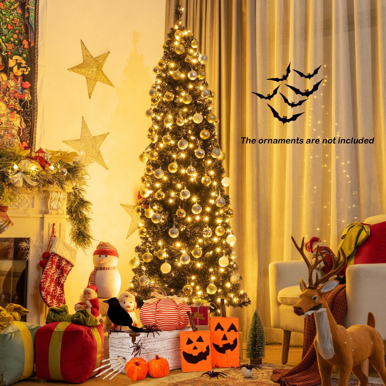 WELLFOR CM-HGY-23669US Artificial-Christmas-Trees - View #8