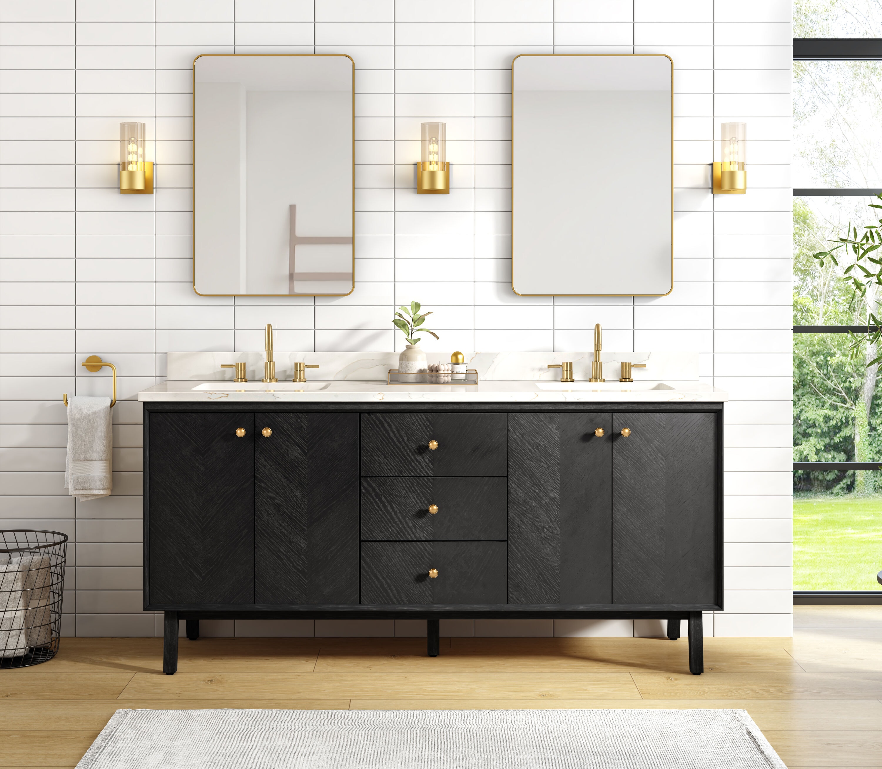 Avanity ADELE-VS73-BK Bath-Vanity-Combo - View #10