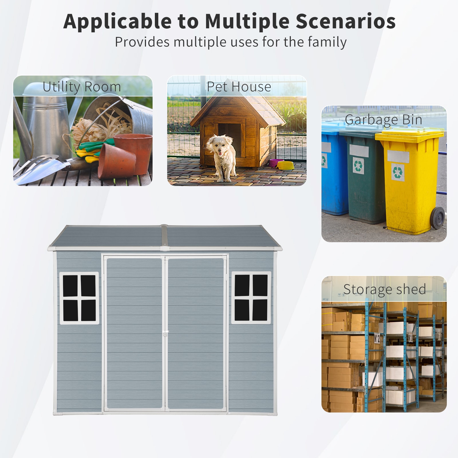 Mondawe MD-WWC00047 Vinyl-Resin-Storage-Buildings - View #5